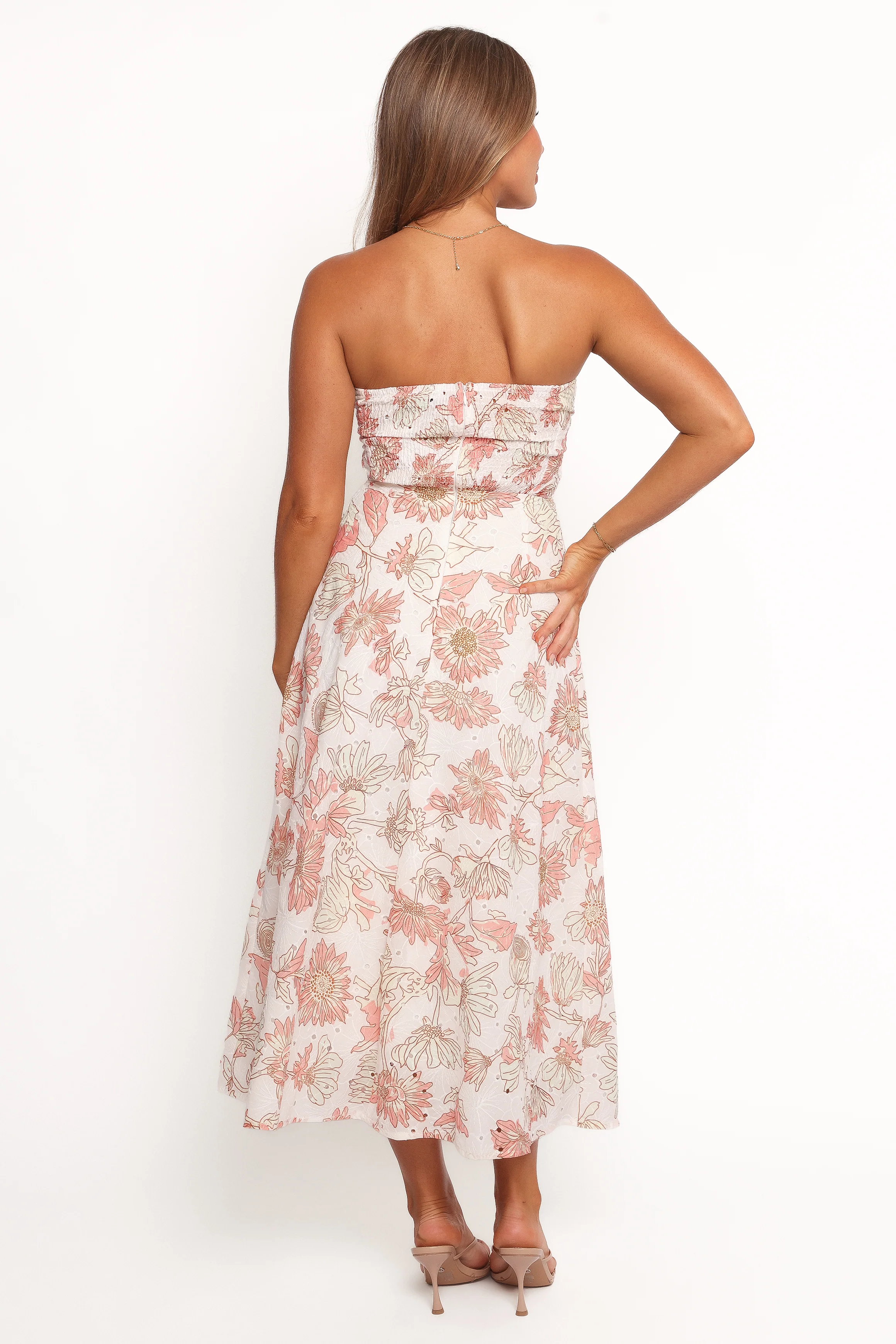 Calantha Maxi Dress - Pink Floral