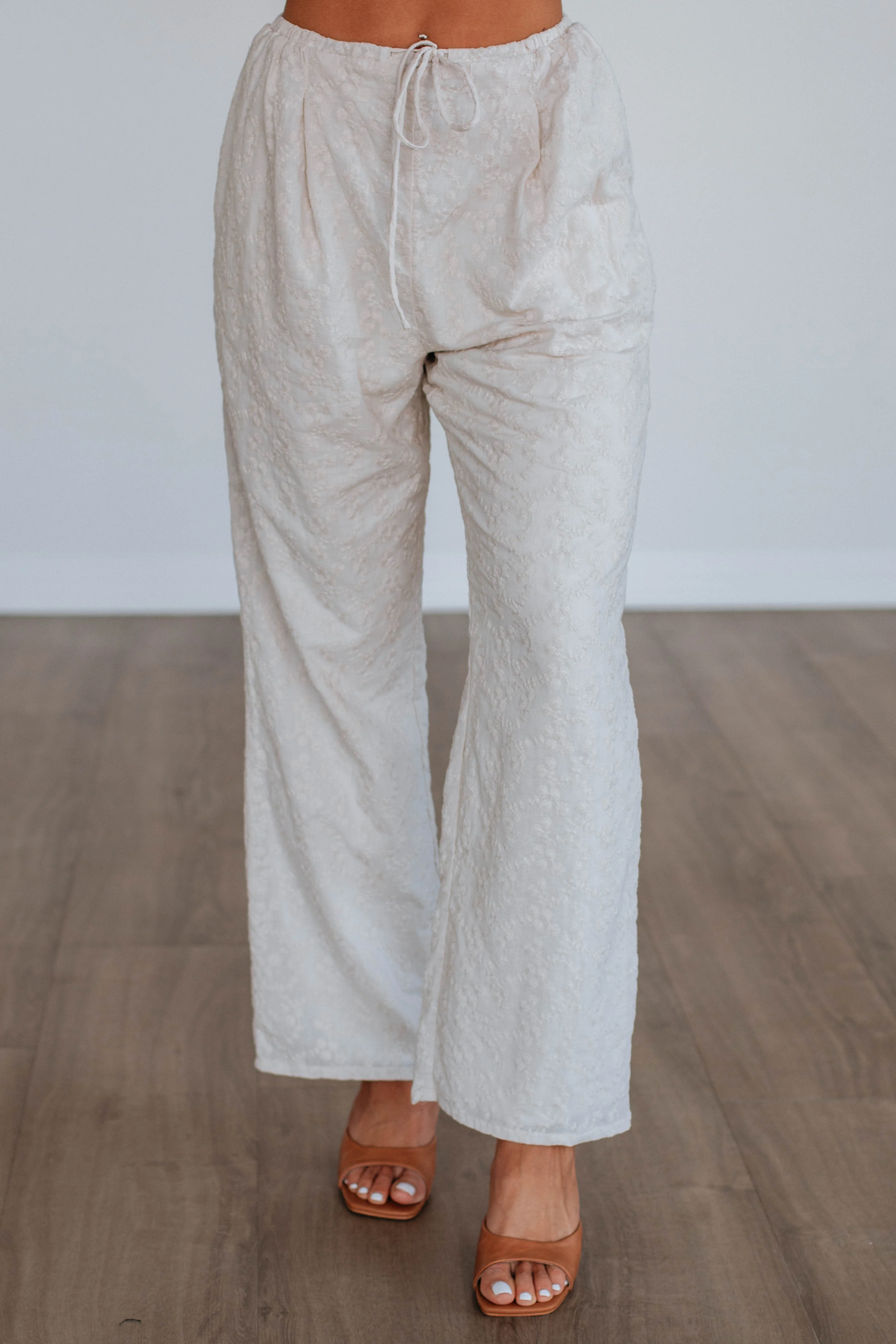 Stanna Eyelet Pants