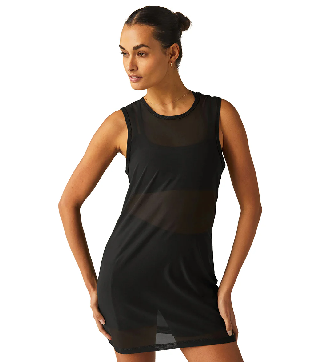 Beyond Yoga Show Off Mesh Mini Dress