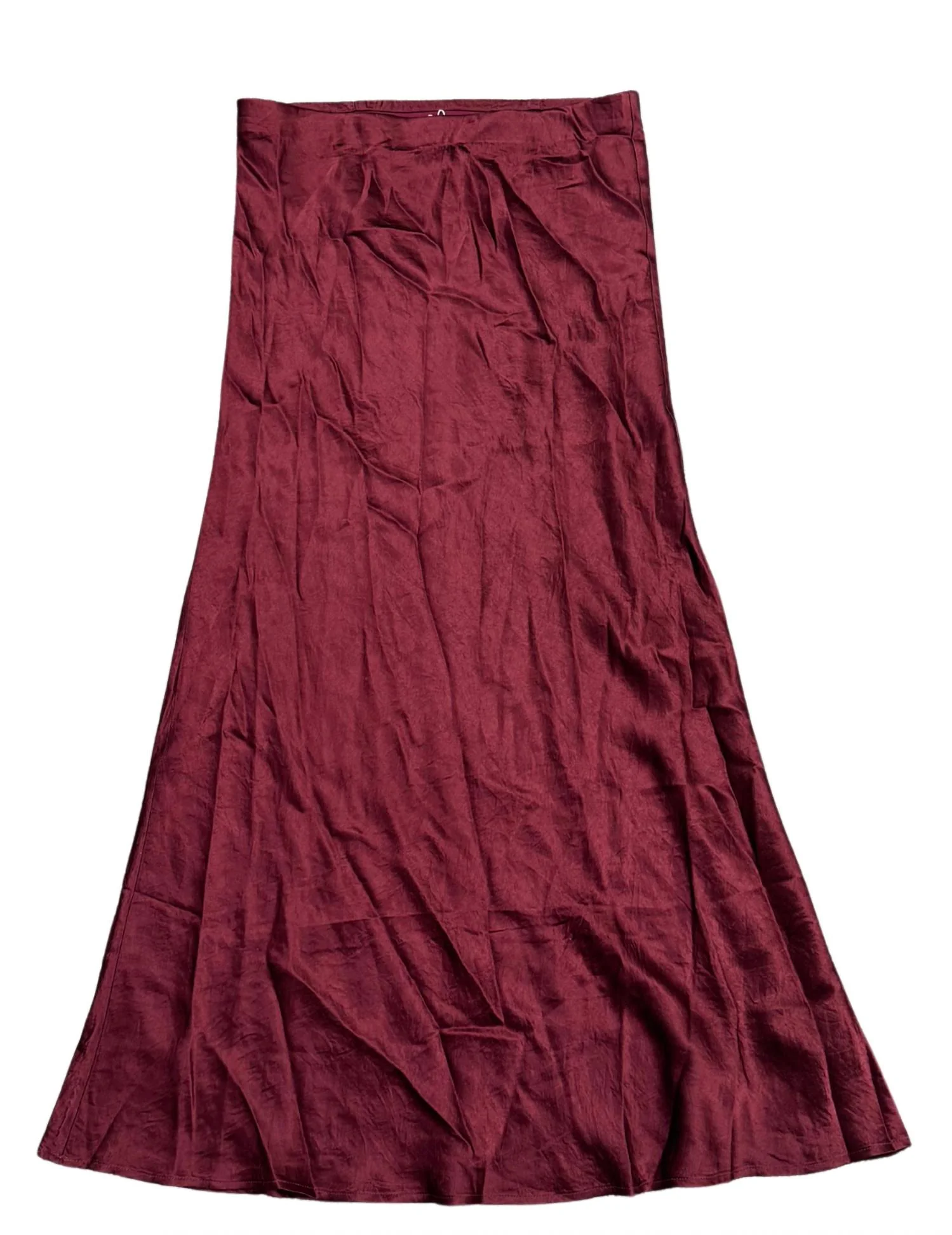 Women's Skirt In Wine Red