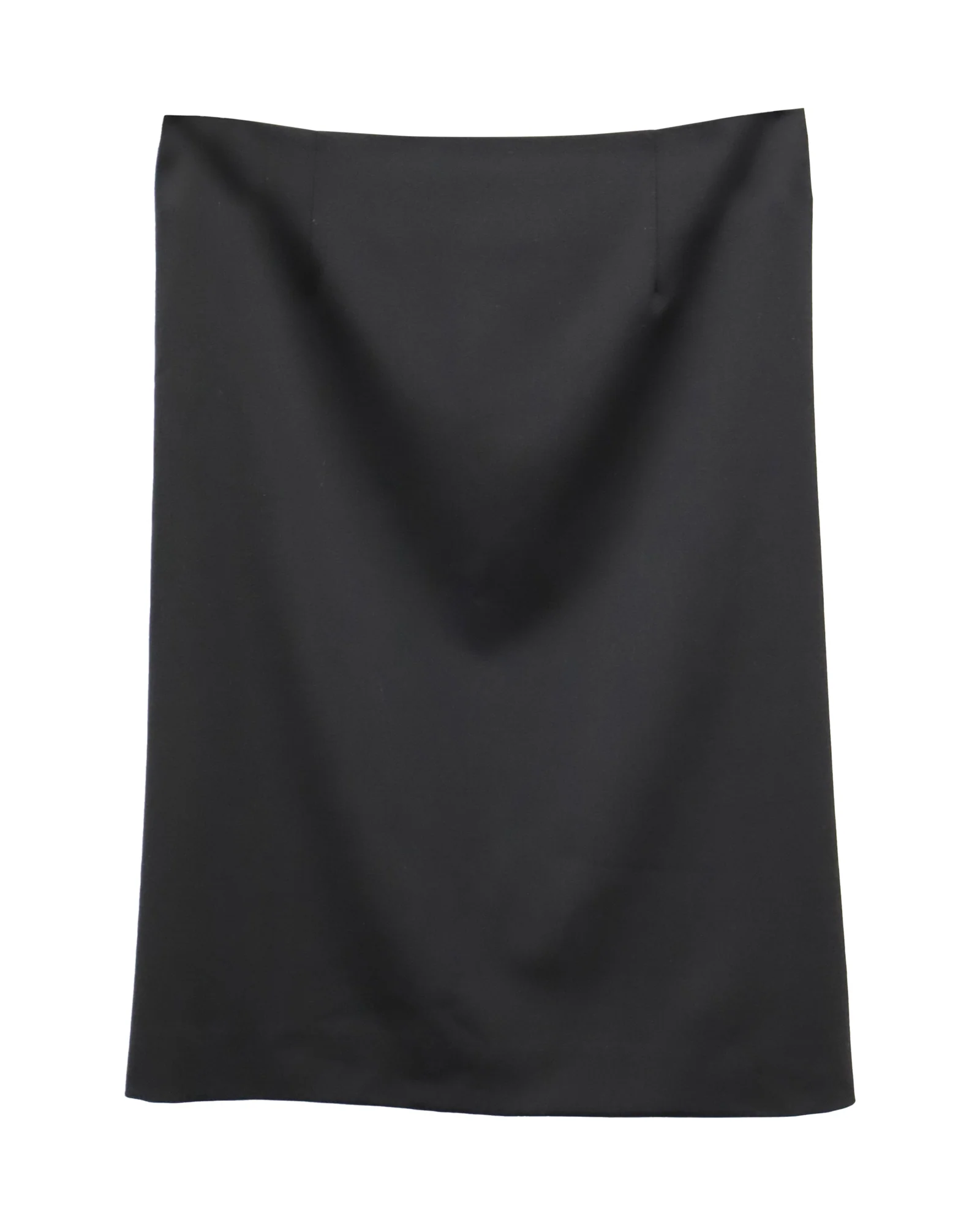 Theory Golda 2 Pencil Skirt in Black Polyester