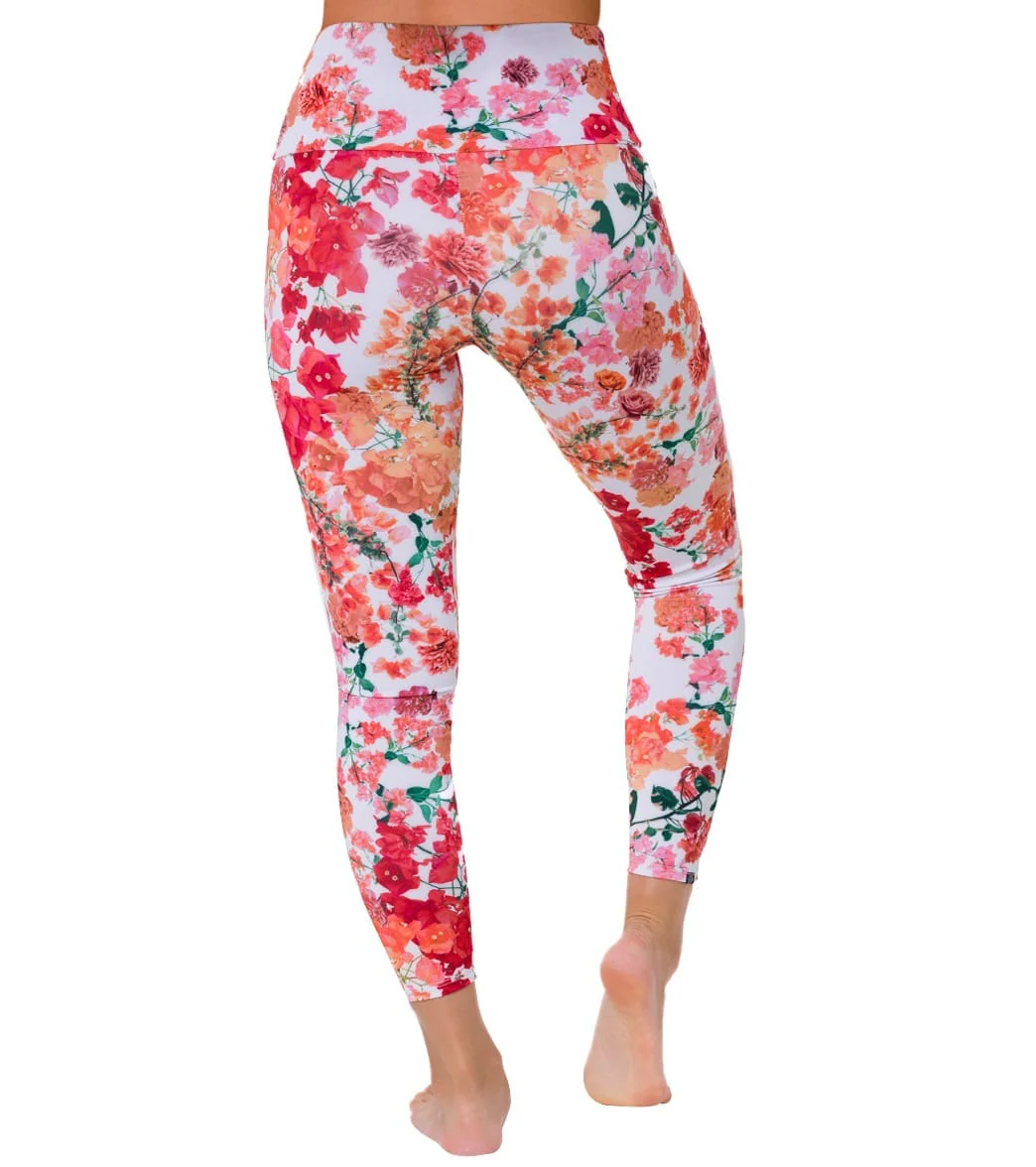 Onzie High Waisted Basic 7/8 Yoga Leggings Primavera