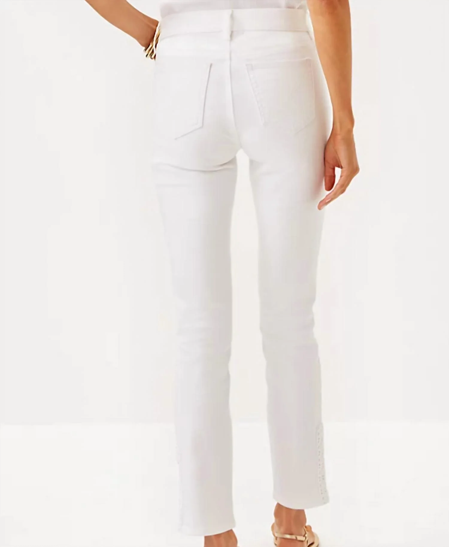 29 South Ocean High Rise Skinny Jean Resport White