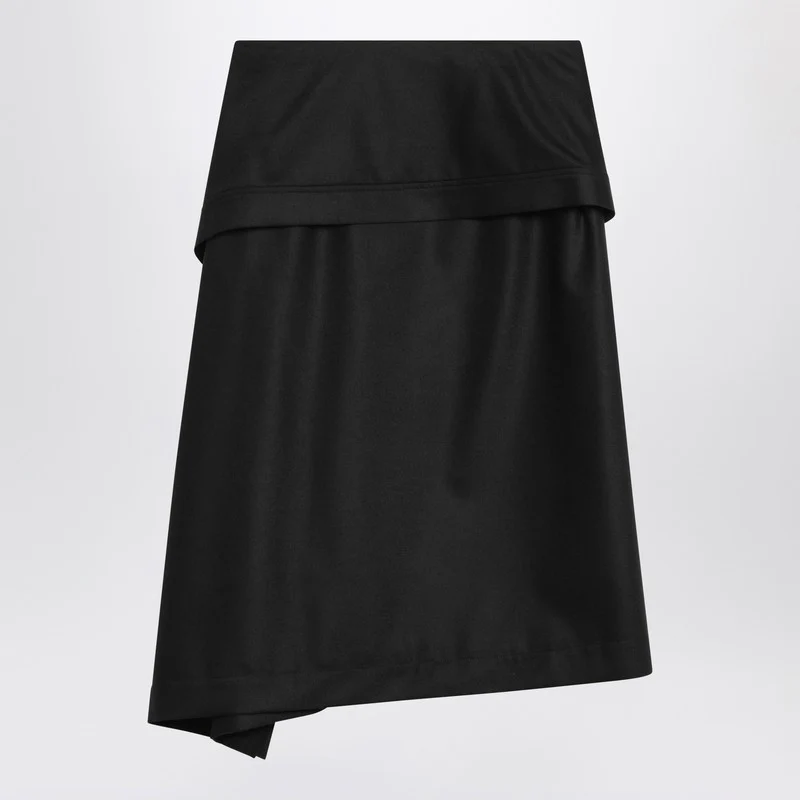 Ferragamo Women's Asymmetric Skirt With Basque