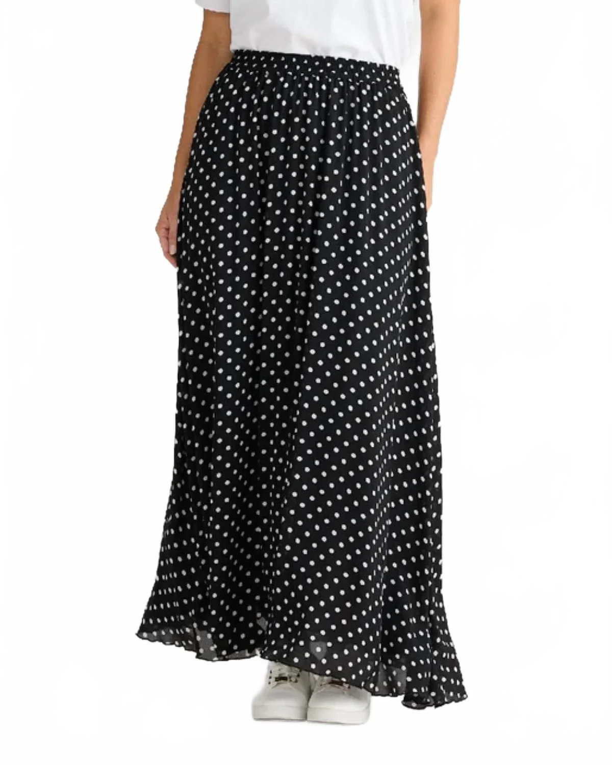 Alias Polka Dot Skirt In Black