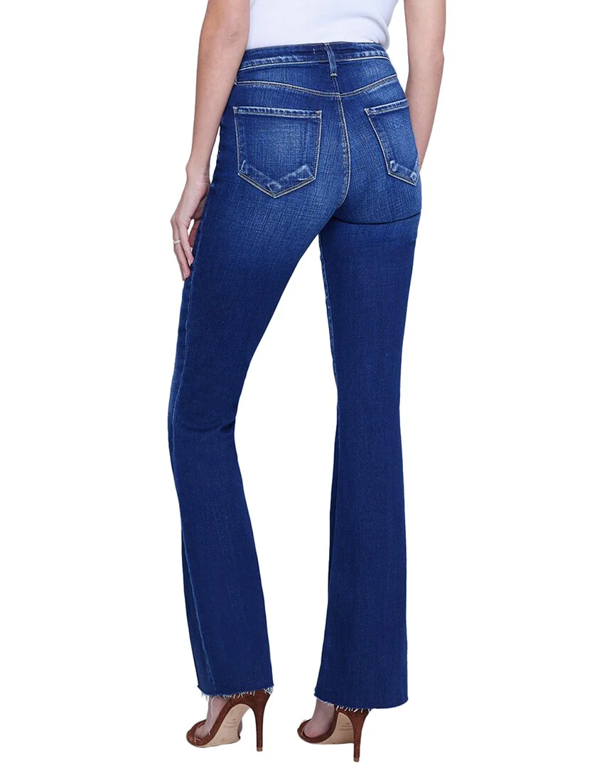L’AGENCE Sera High-Rise Carson Sneaker Flare Jean