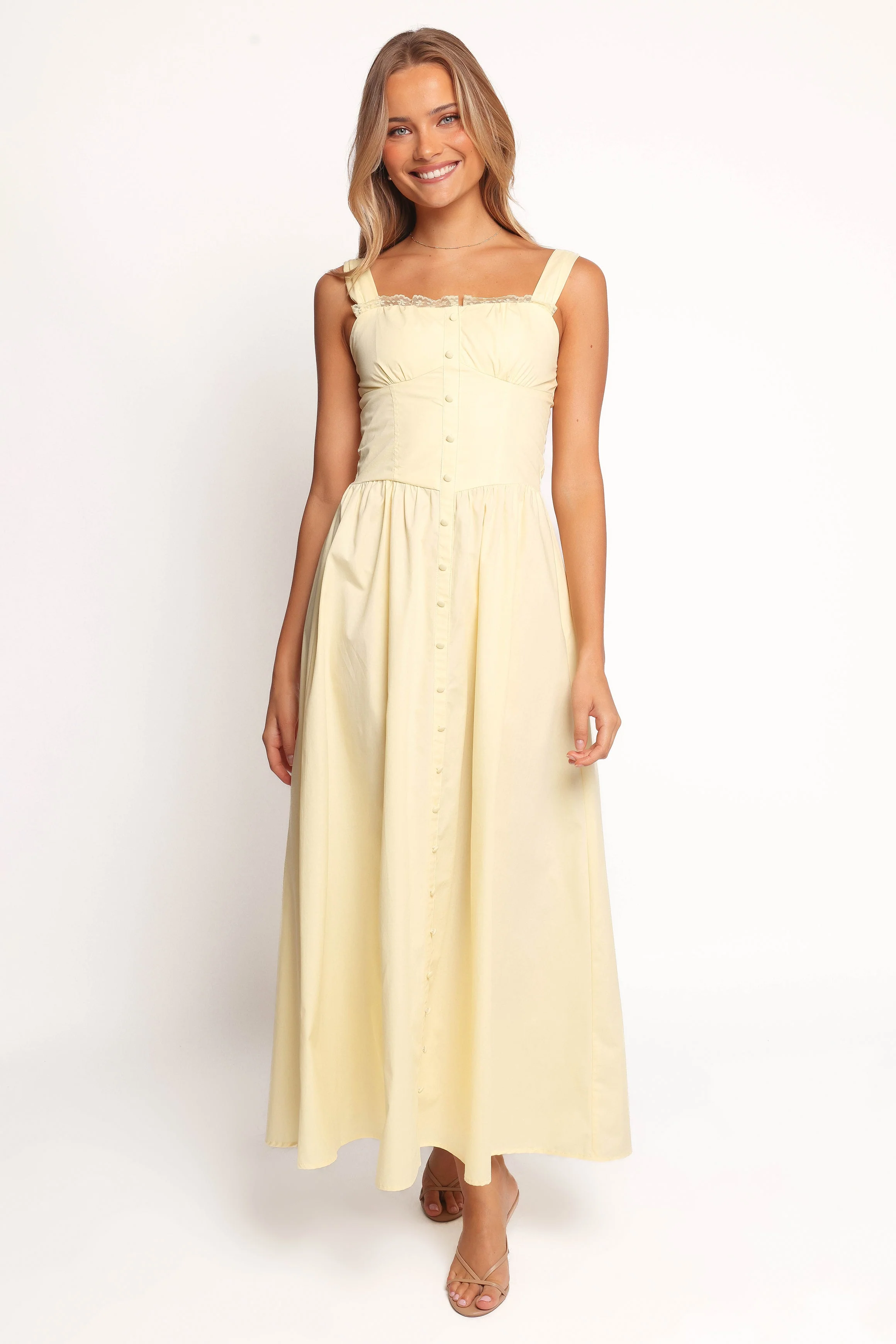 Bellus Maxi Dress - Yellow
