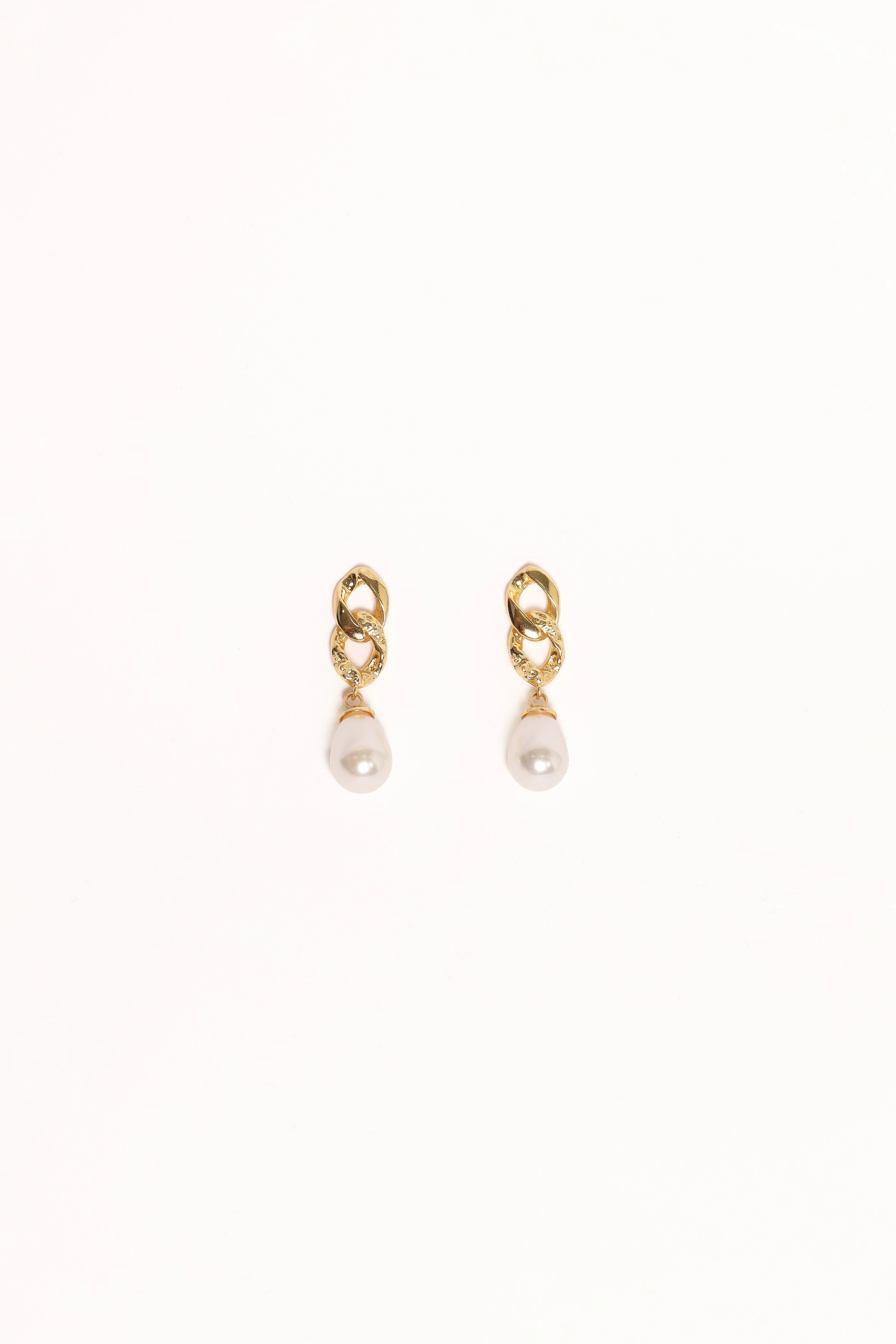 Tallulah Earrings - Gold/Pearl
