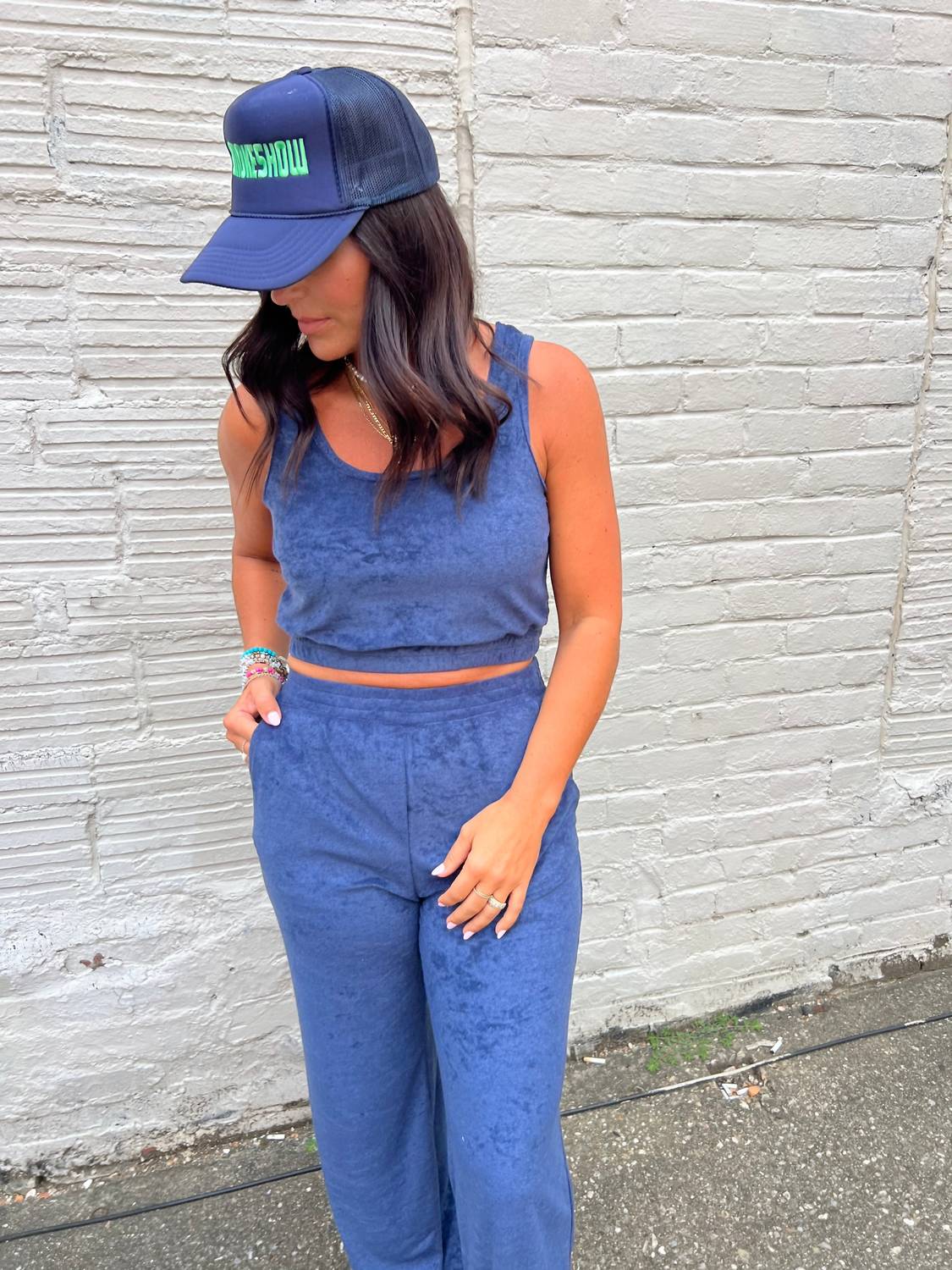 Lake Side Loungewear Pant In Blue