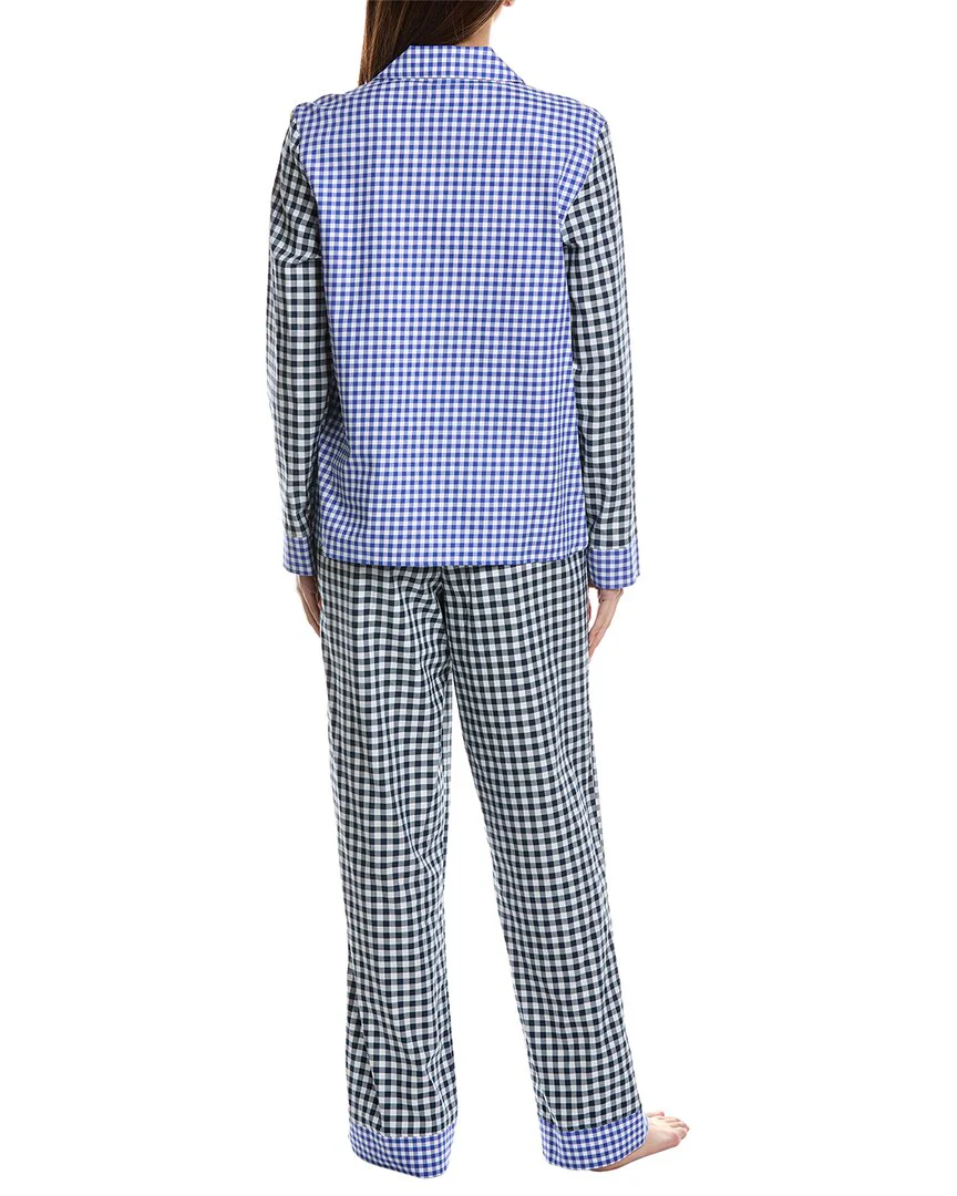 DKNY 2pc Notch Top & Pant Sleep Set