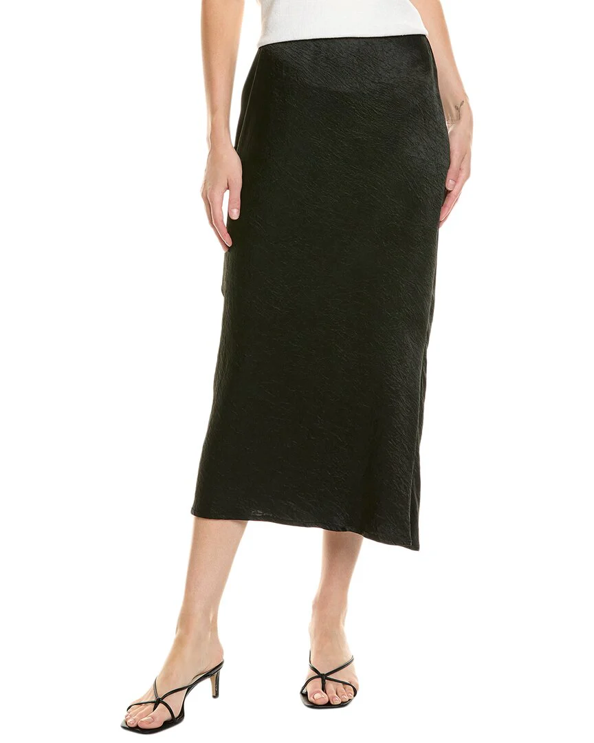 Enza Costa Textured Satin Skirt