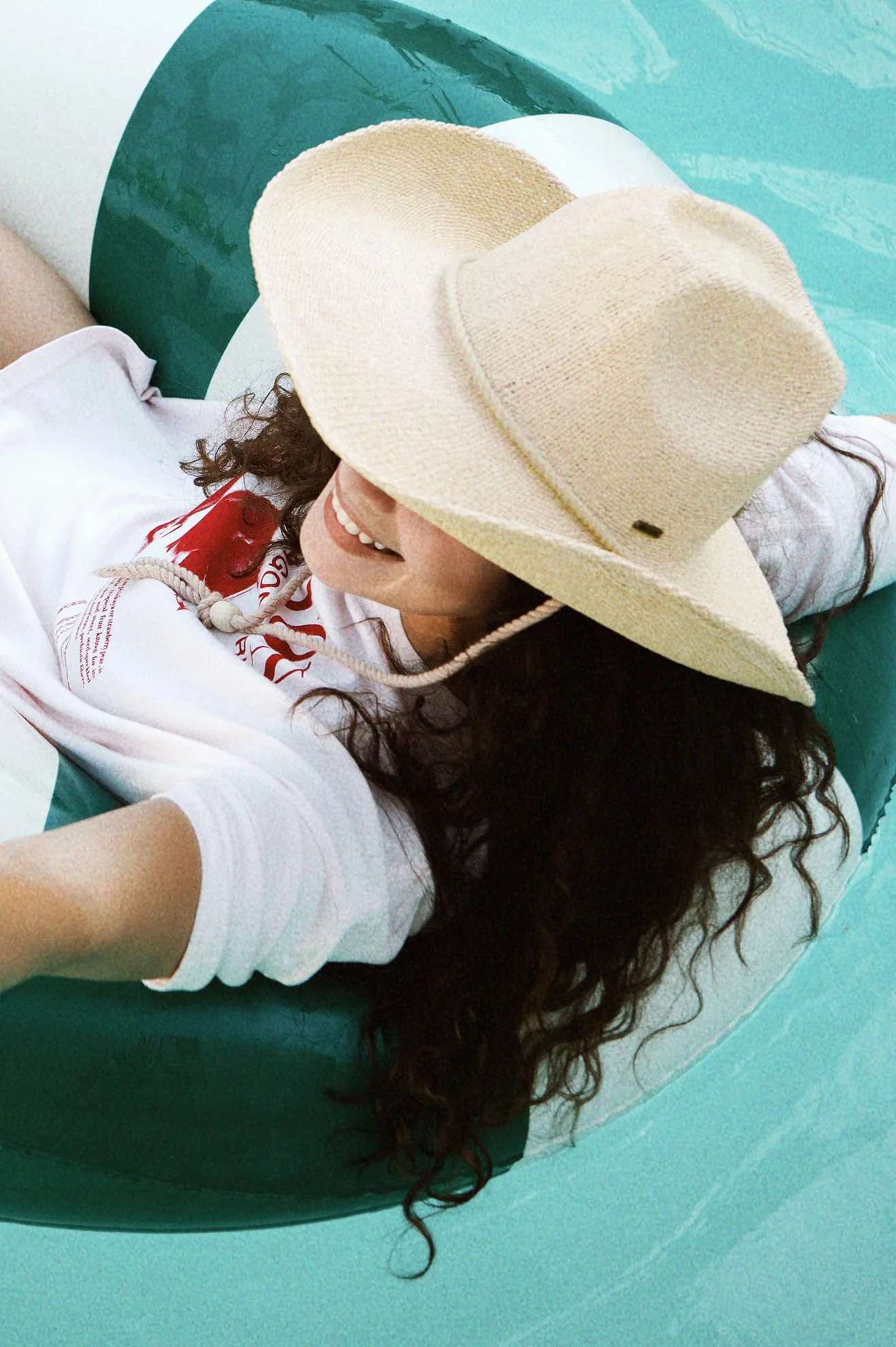 Austin Straw Cowboy Hat - Bone