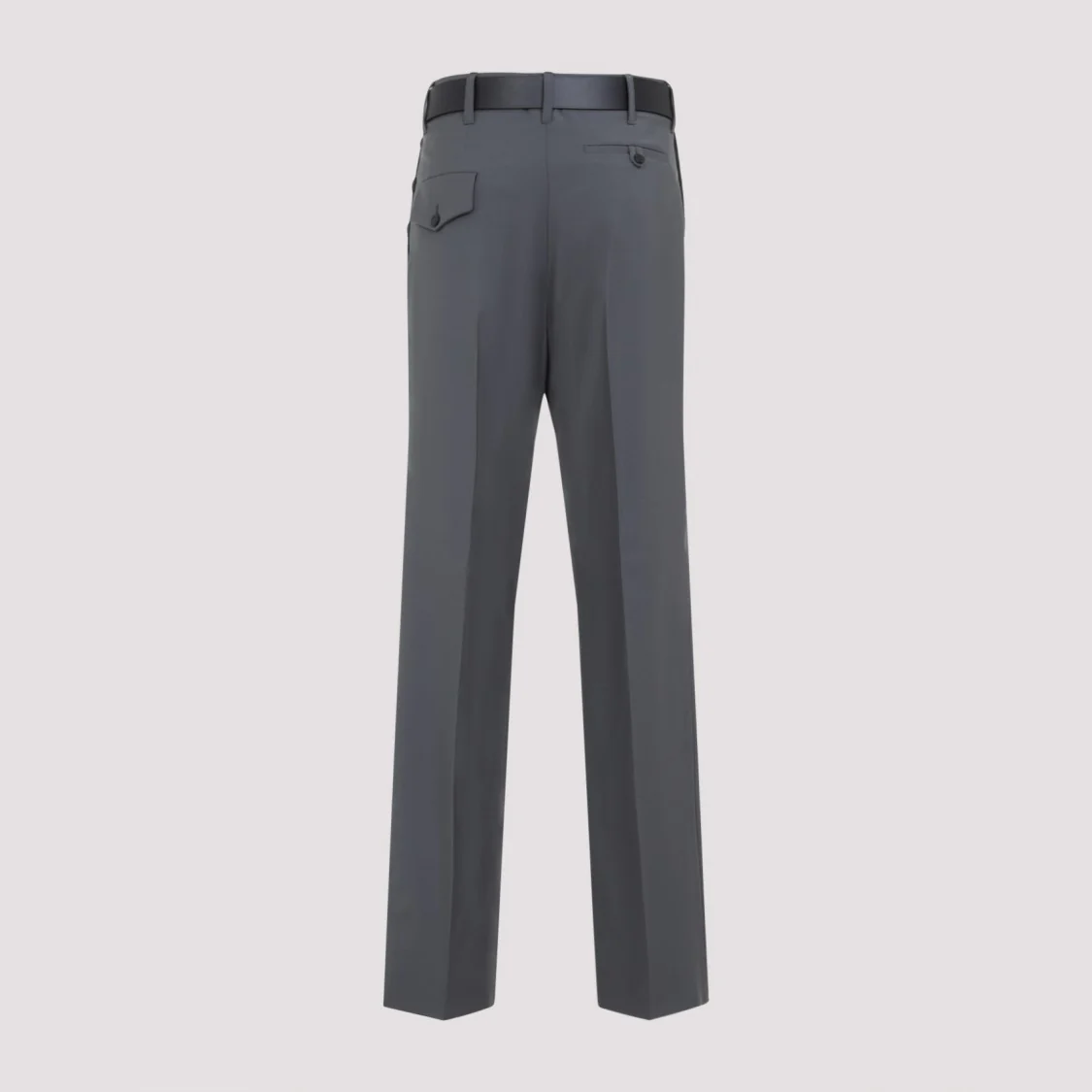 Grey Cotton Pants