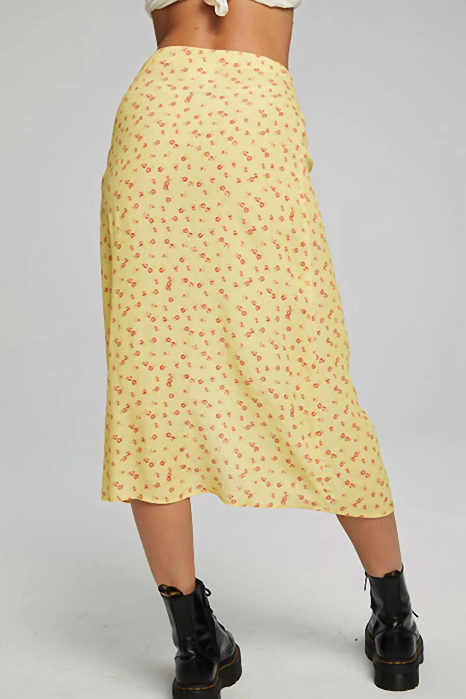 Buttercup Ditsy Skirt In Yellow