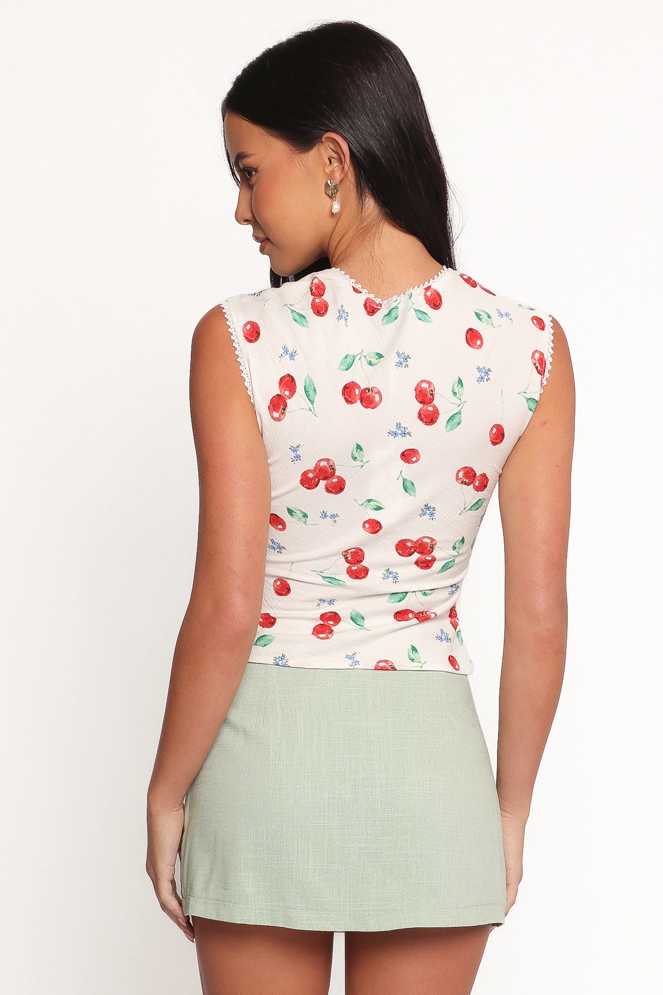 Morgan Top - Starlight Cherry