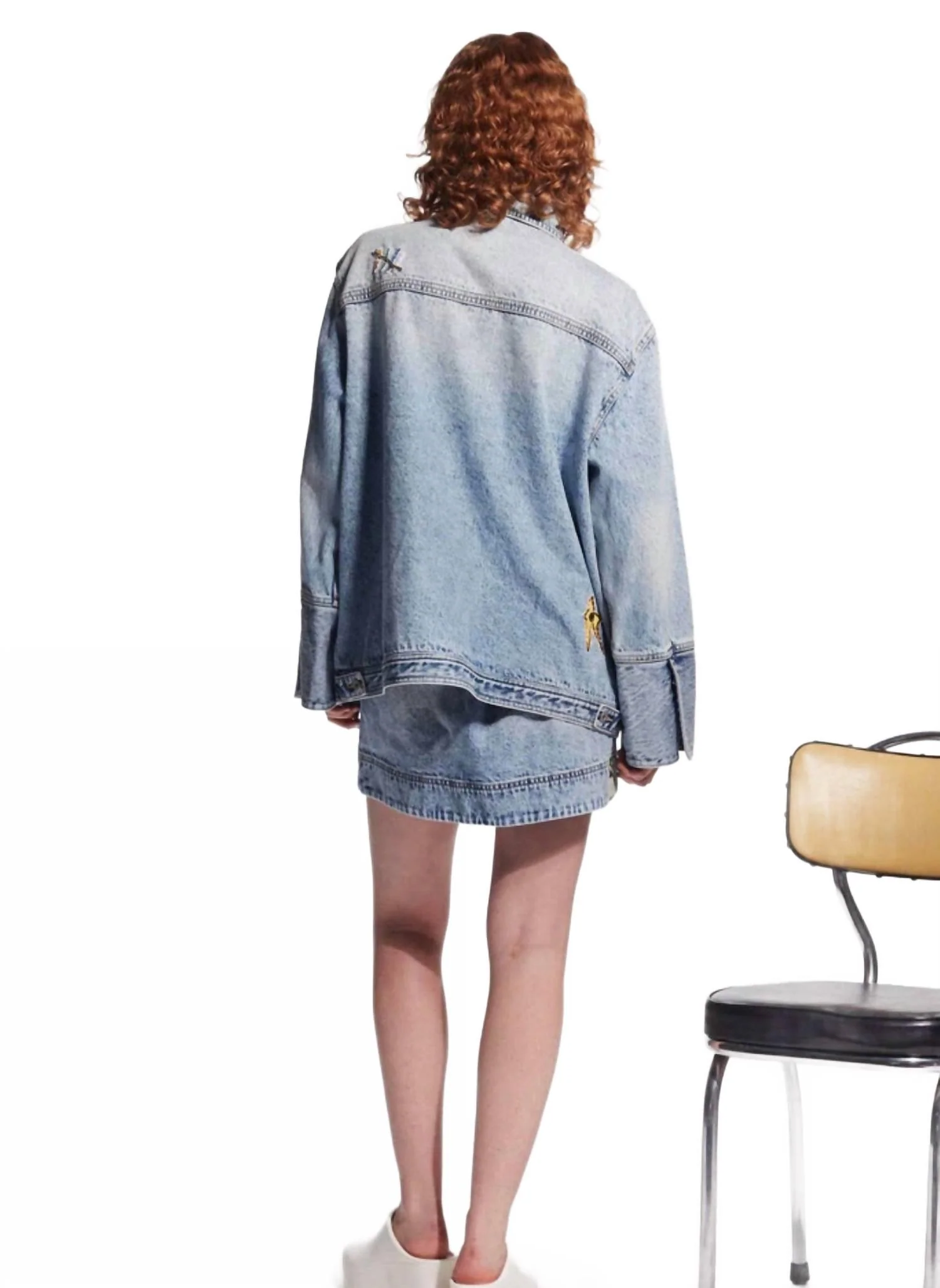 Jackpot Skirt In Denim