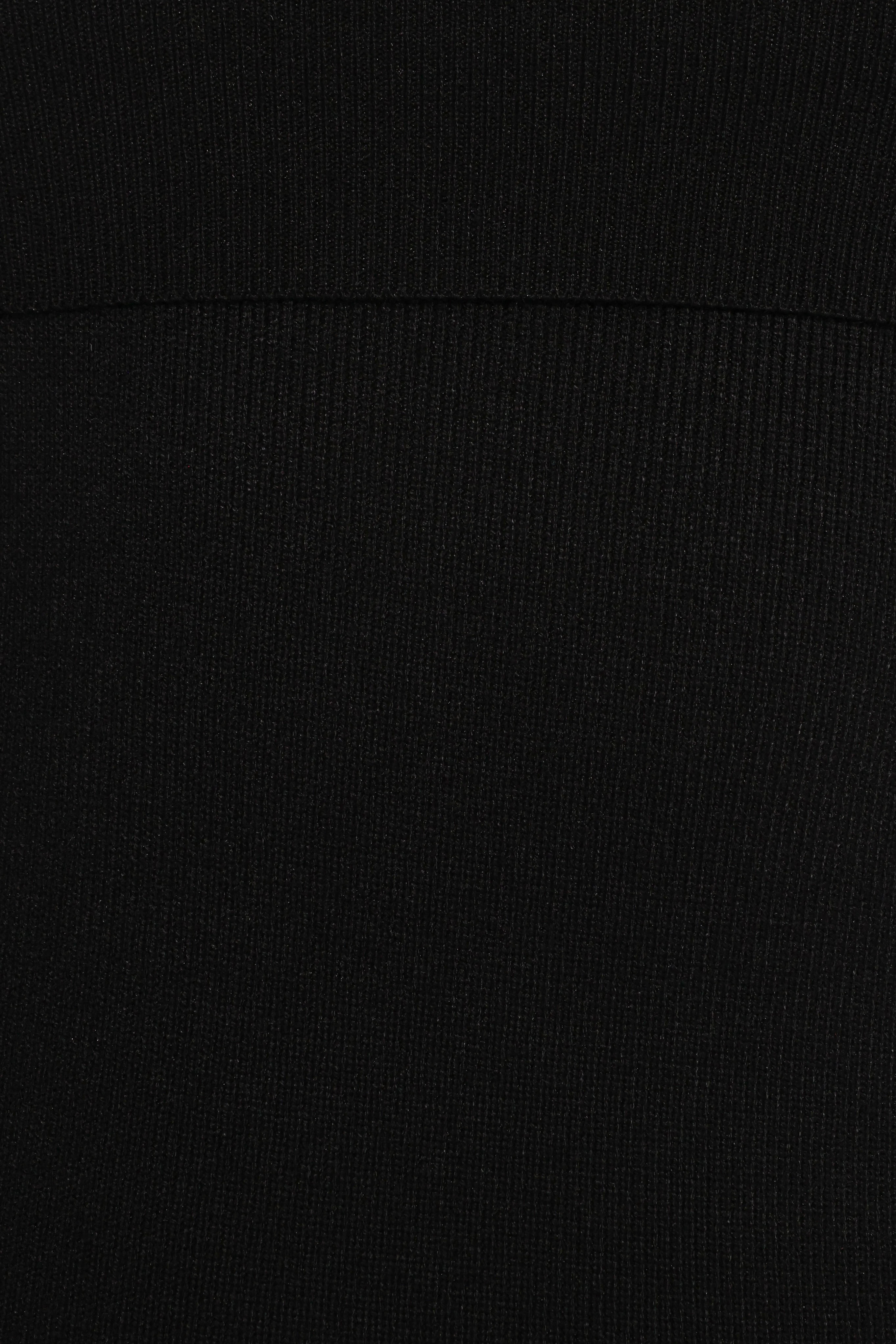 Archie Off The Shoulder Midi Dress - Black