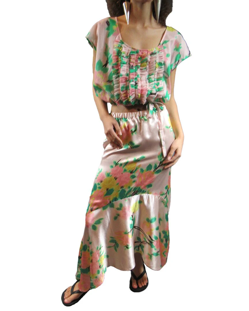 Tracy Reese High-Low Skirt