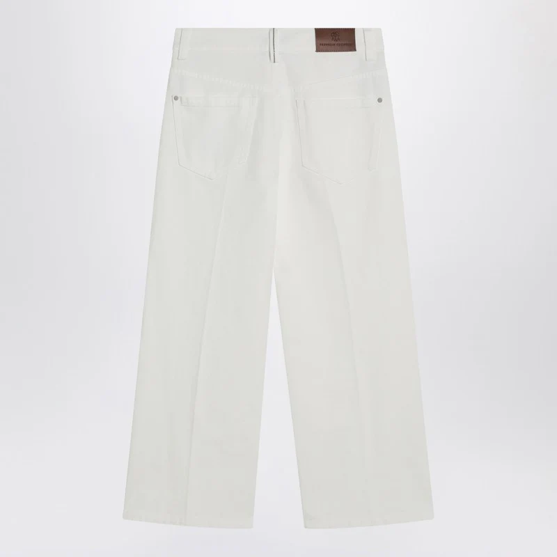 Brunello Cucinelli Women's Cotton Trousers