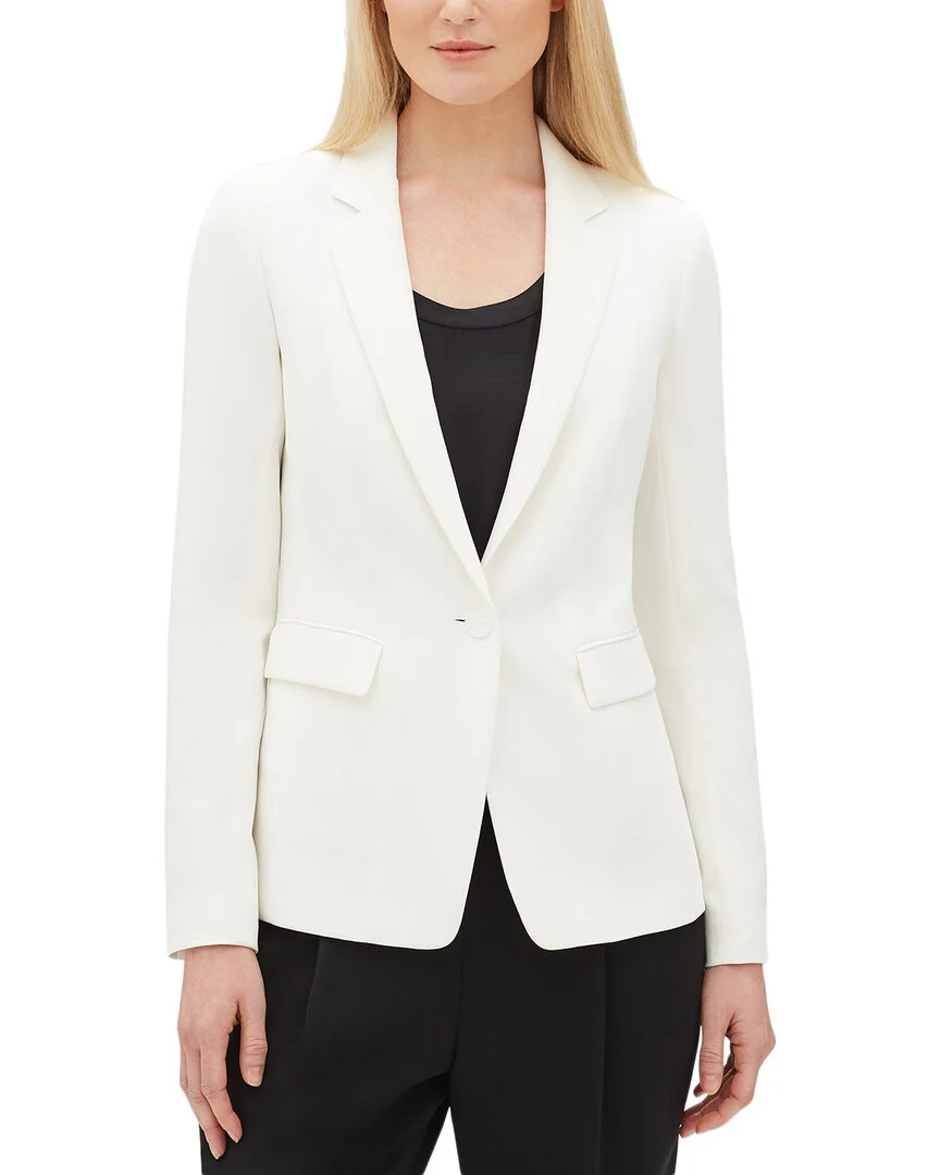 Lafayette 148 New York Petite Lyndon Blazer
