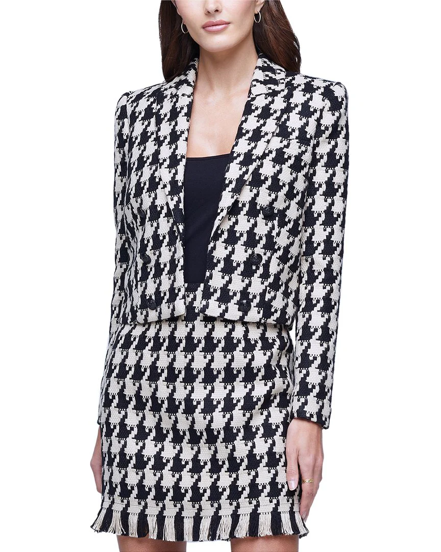 L'AGENCE Inez Cropped Blazer