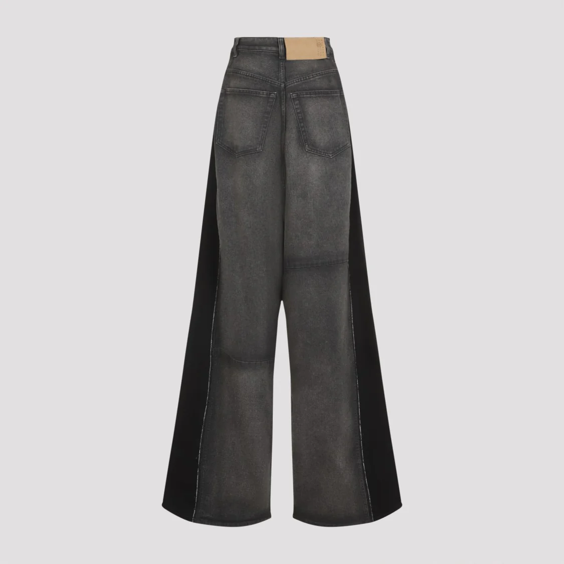 Black Cotton Jeans