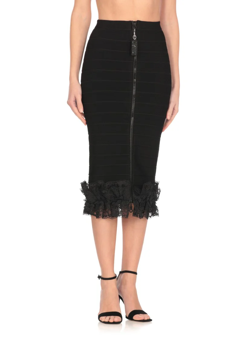 Black Self Portrait Dress