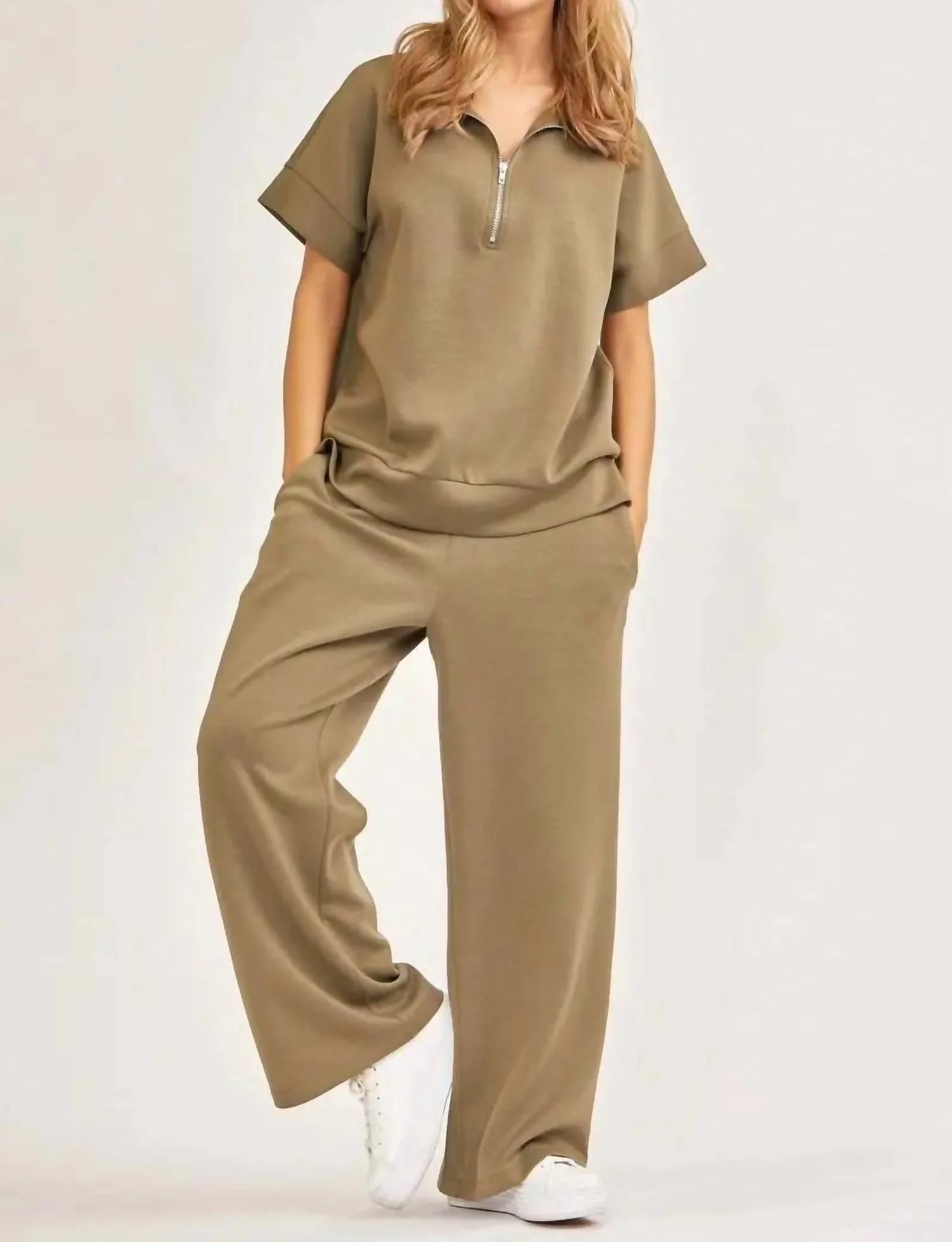 Catalina Travel Set, Wrinkle Free In Cappuccino