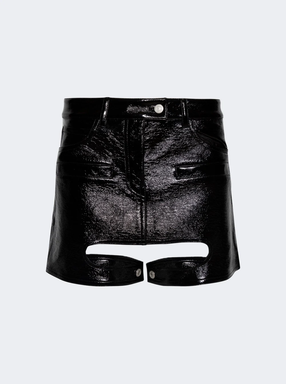 Chaps Vinyl Skirt