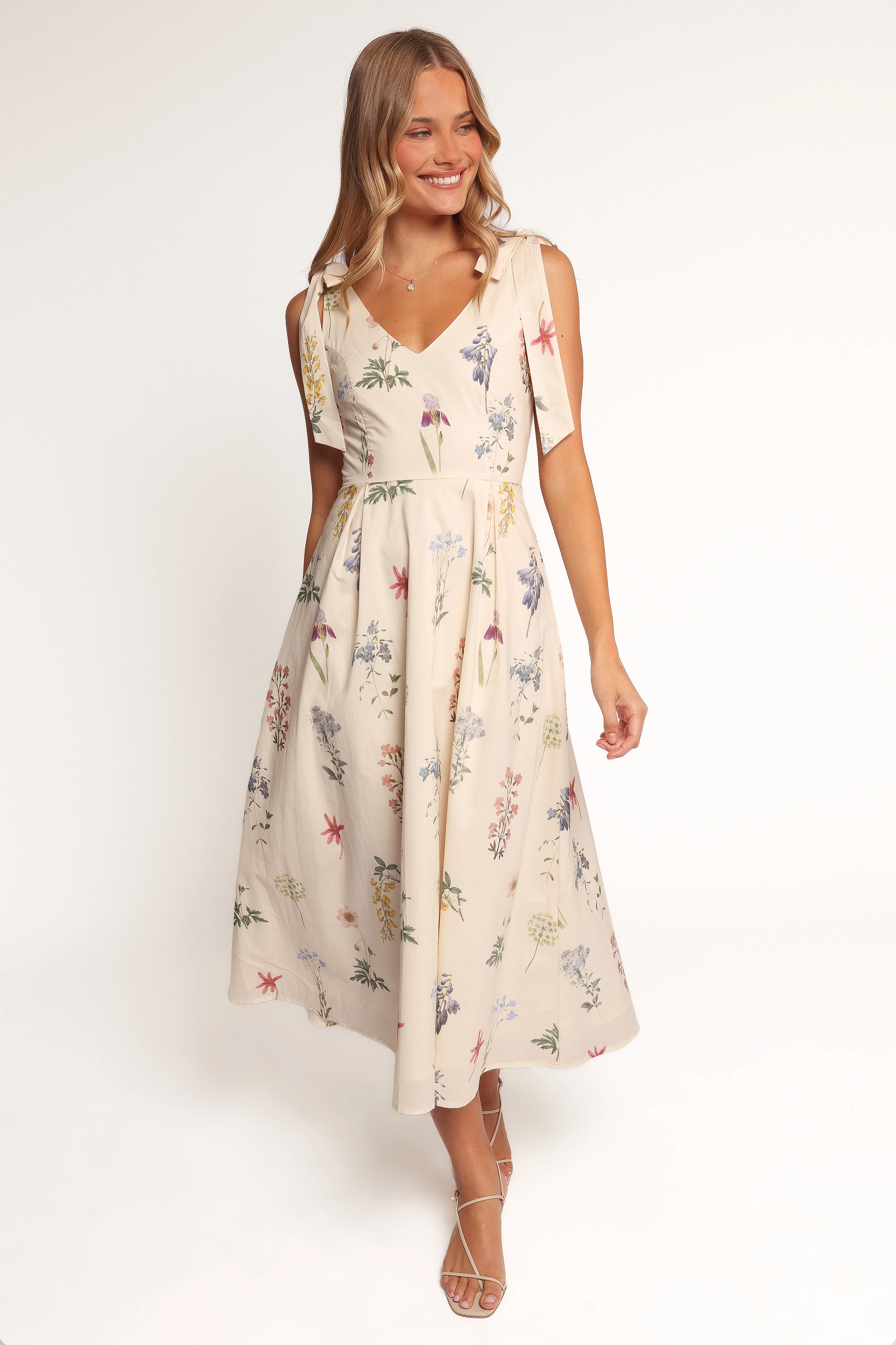 Galadriel Midi Dress - Cream
