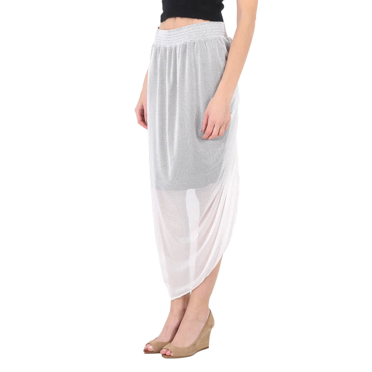 Wolford Ladies Soft Stretchy Lace Hailey Skirt