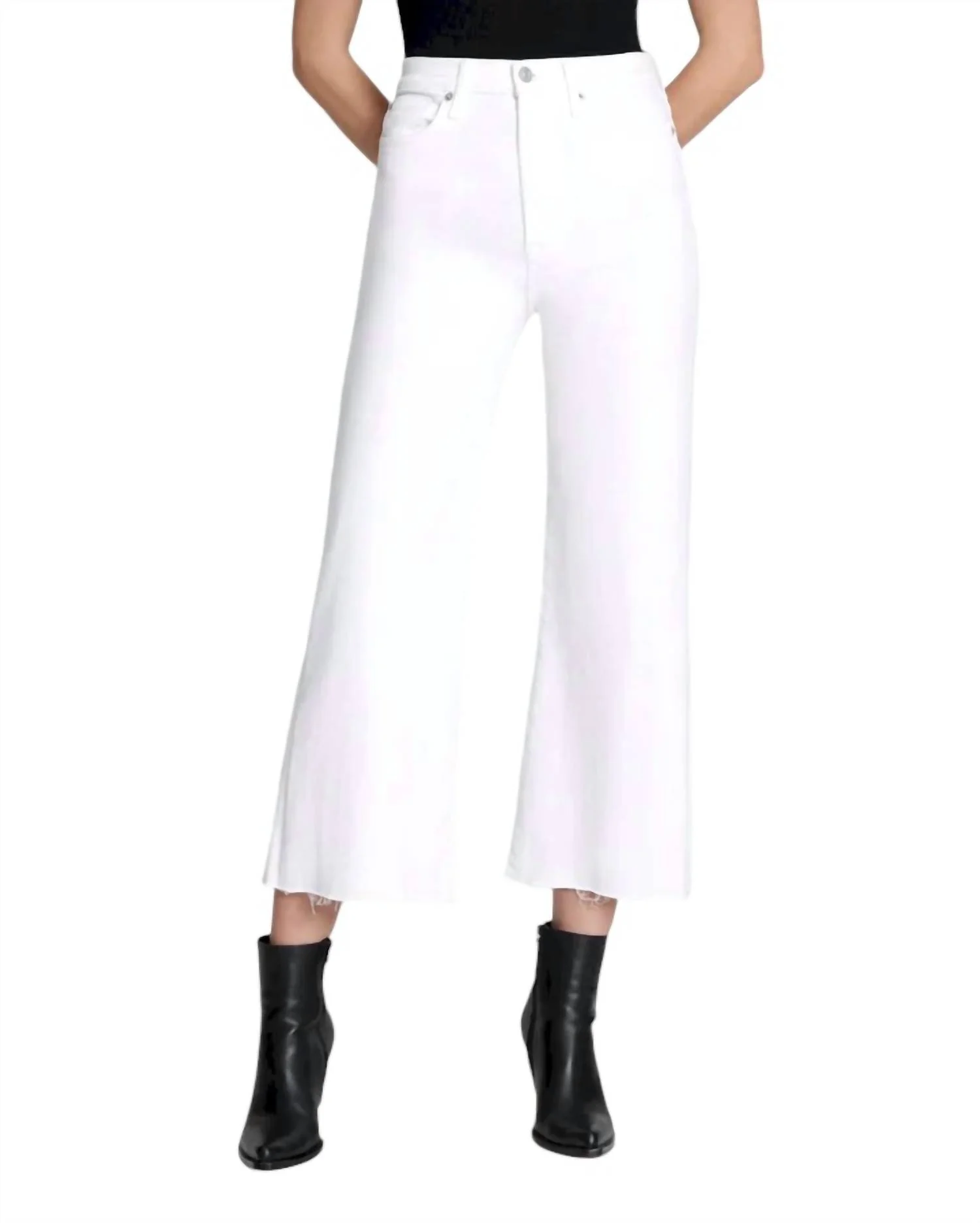 Luxe Vintage Ultra High Rise Cropped Jo Jeans In Soleil