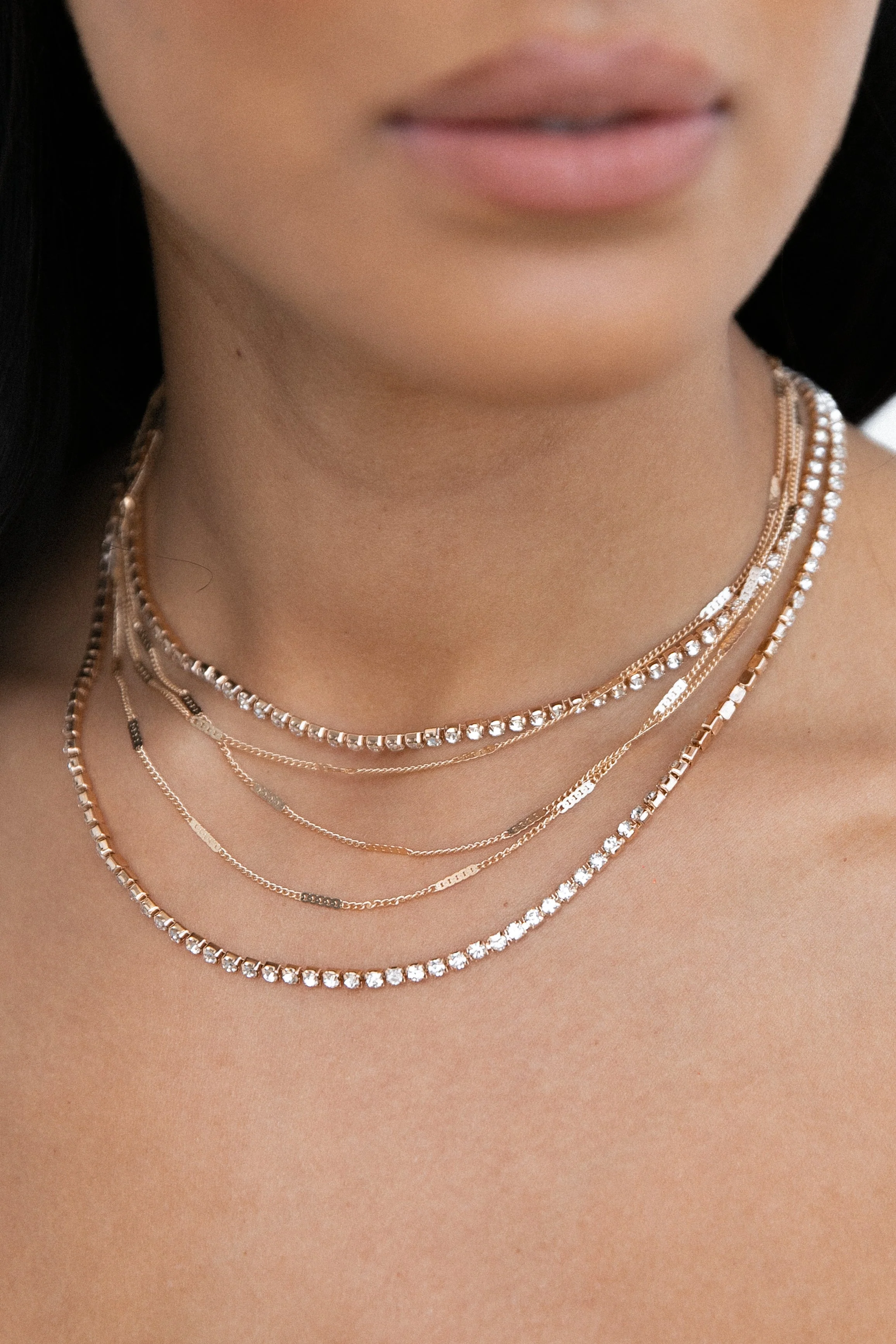 Venia Multi Layered Necklace - Gold