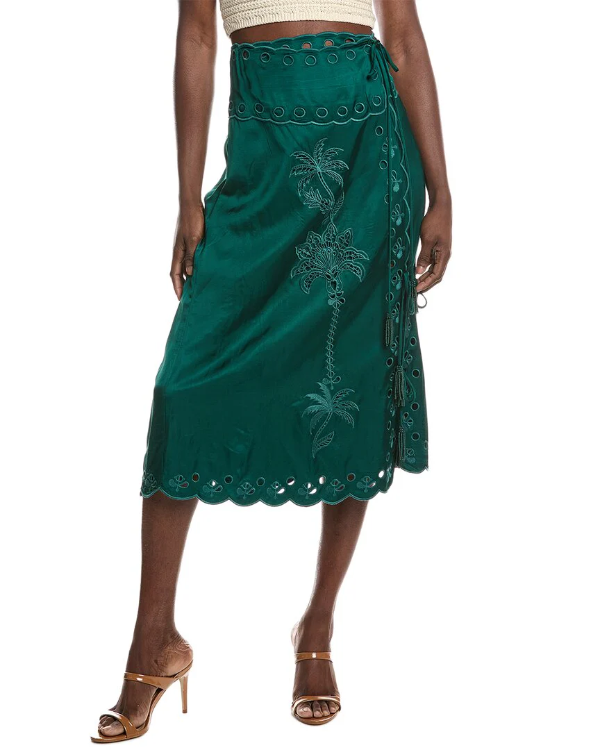 FARM Rio Richelieu Midi Skirt