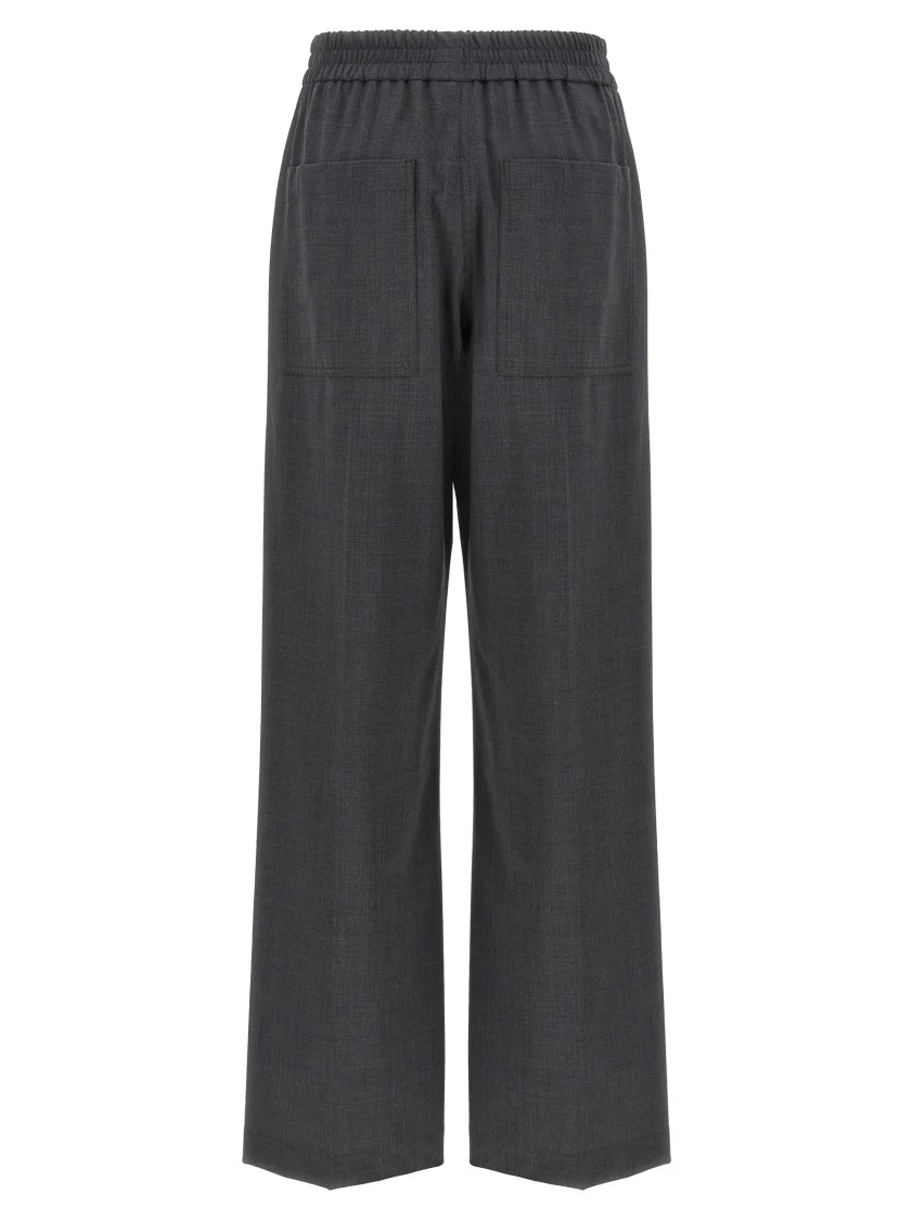 Wool Blend Trousers