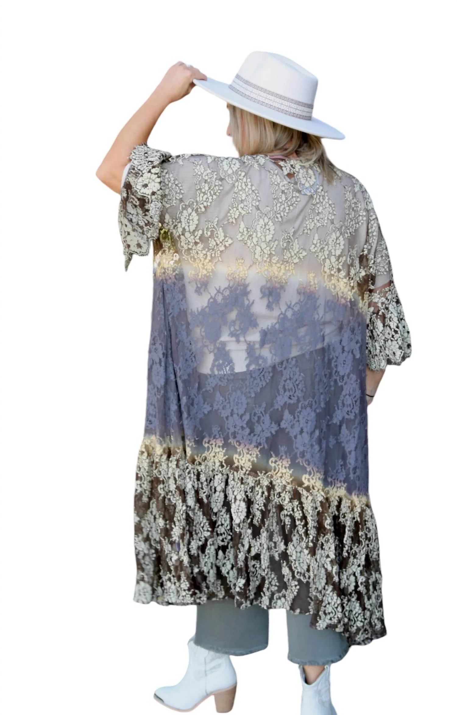 A Likely Story Duster In Coffee