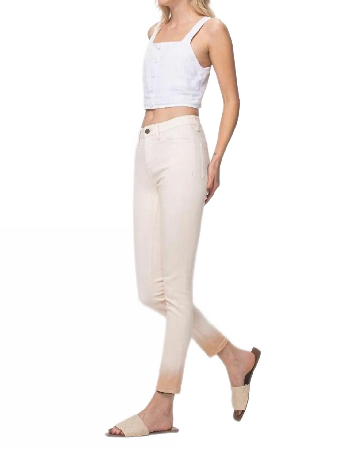 Oliver Ombre Skinny Jeans In Light