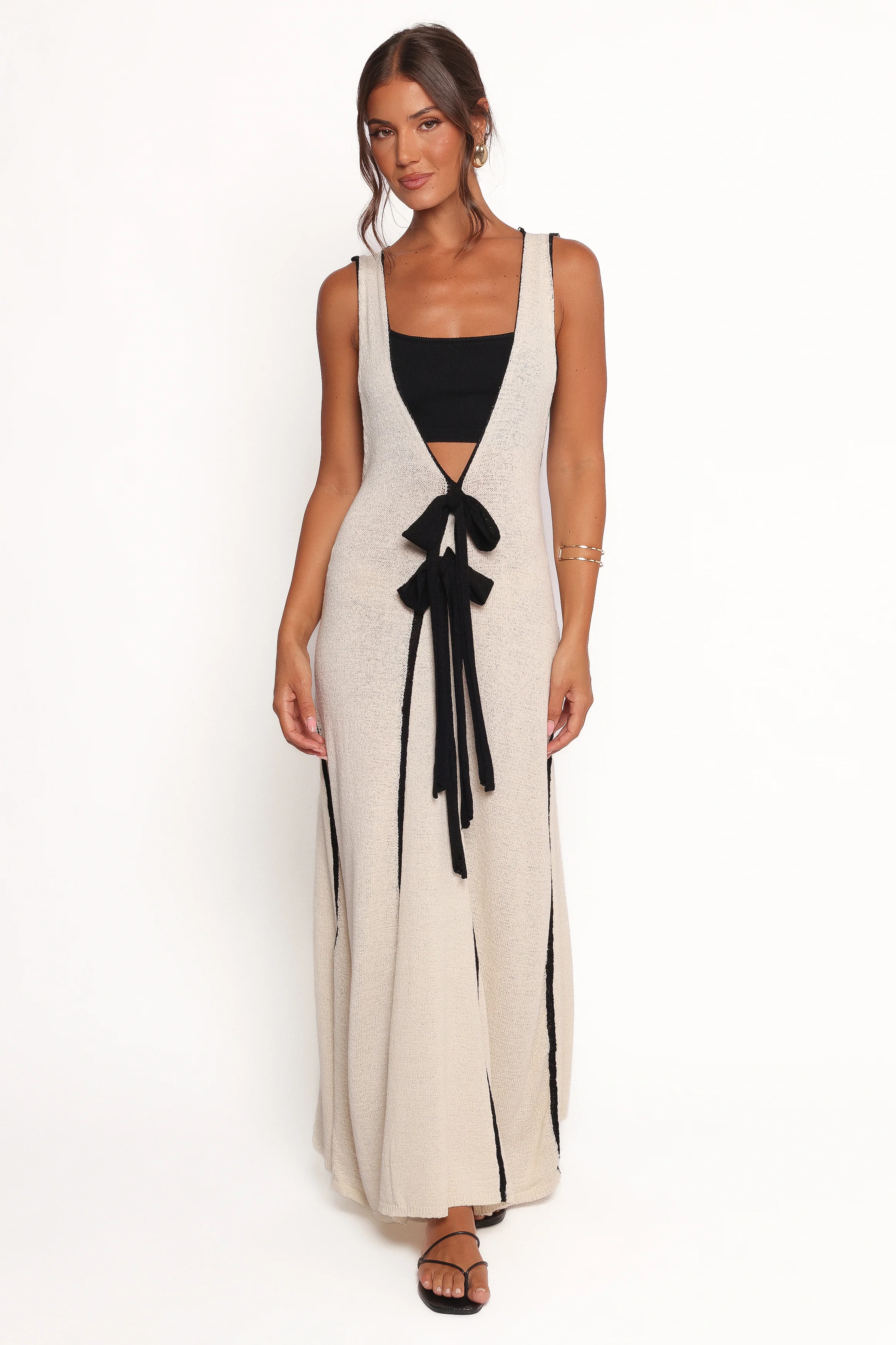 Draco Midi Dress - Cream