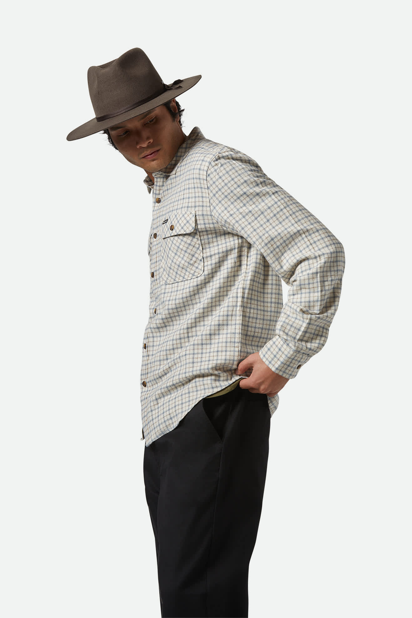 Cohen Cowboy Hat - Brown