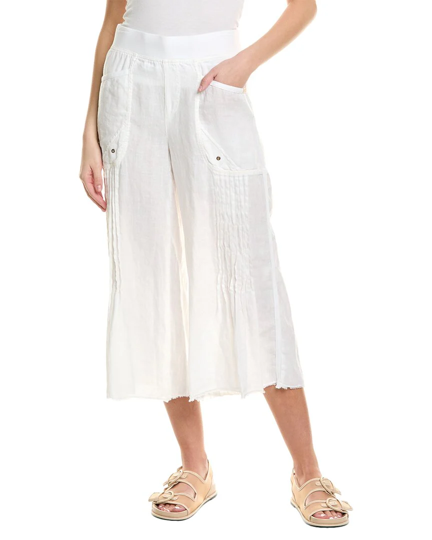 XCVI Brielle Linen Gaucho Pant