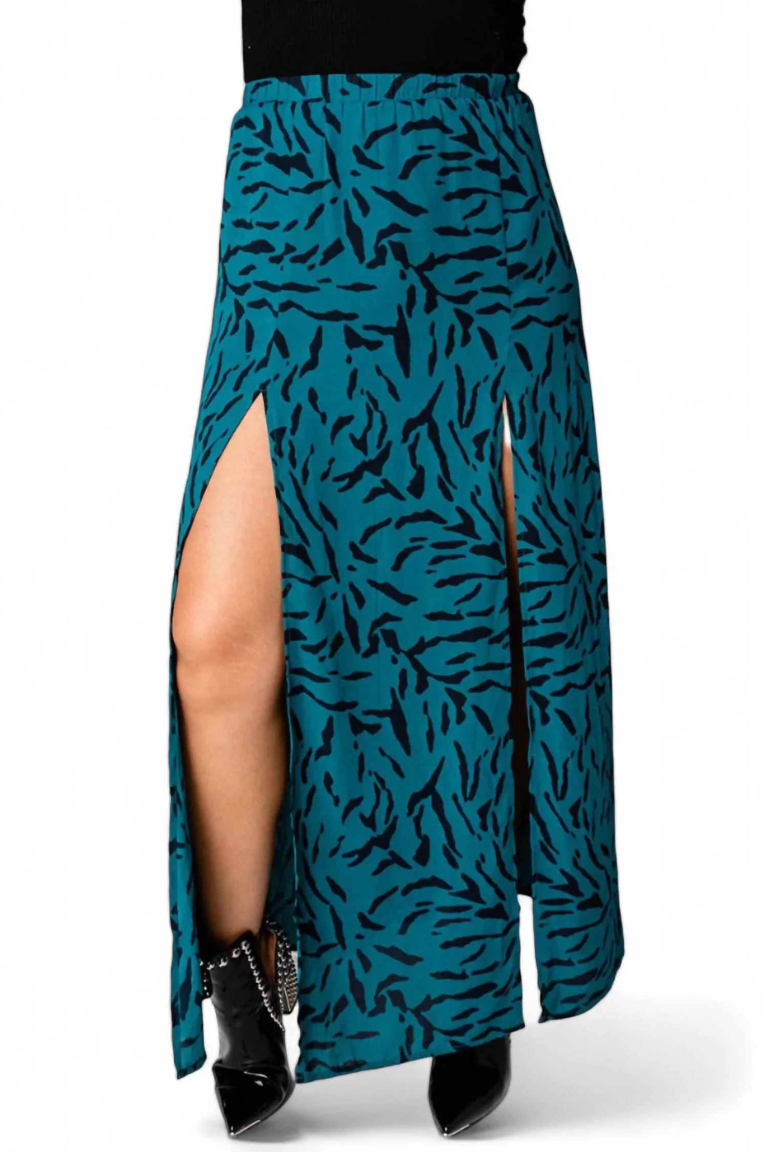Bridget Maxi Skirt In Juniper