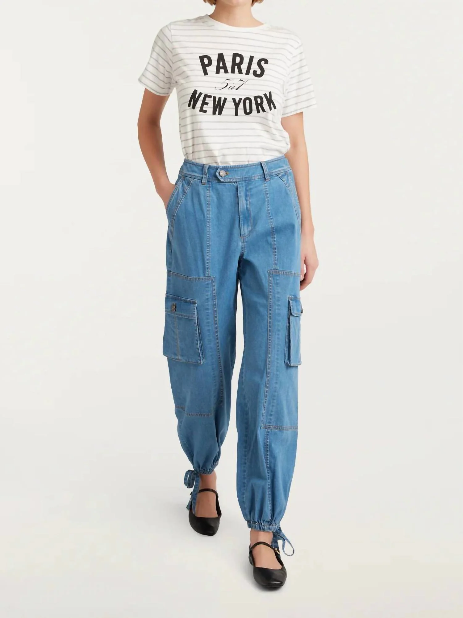 Zola Pant In Light Wash
