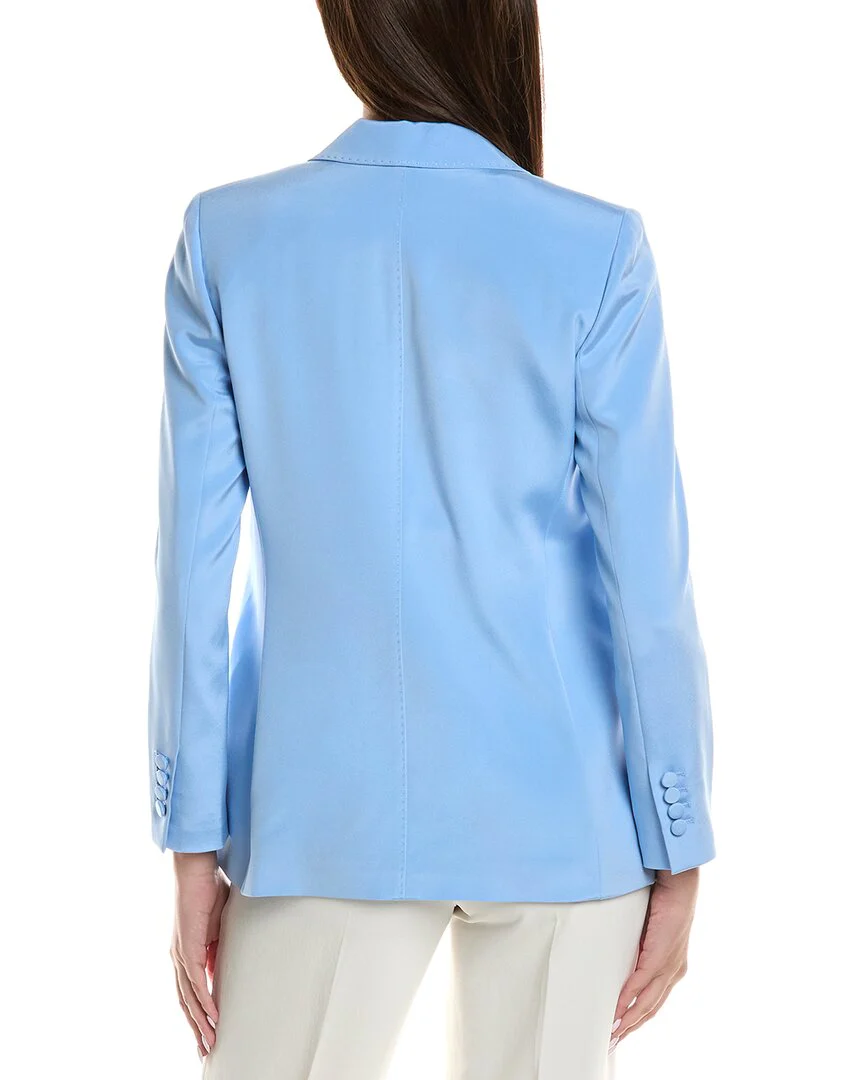 Lafayette 148 New York Fae Silk-Blend Blazer