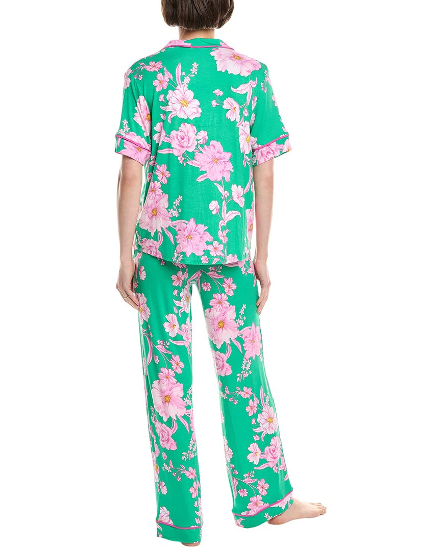 Room Service 2pc Dakota Pajama Shirt & Pant Set
