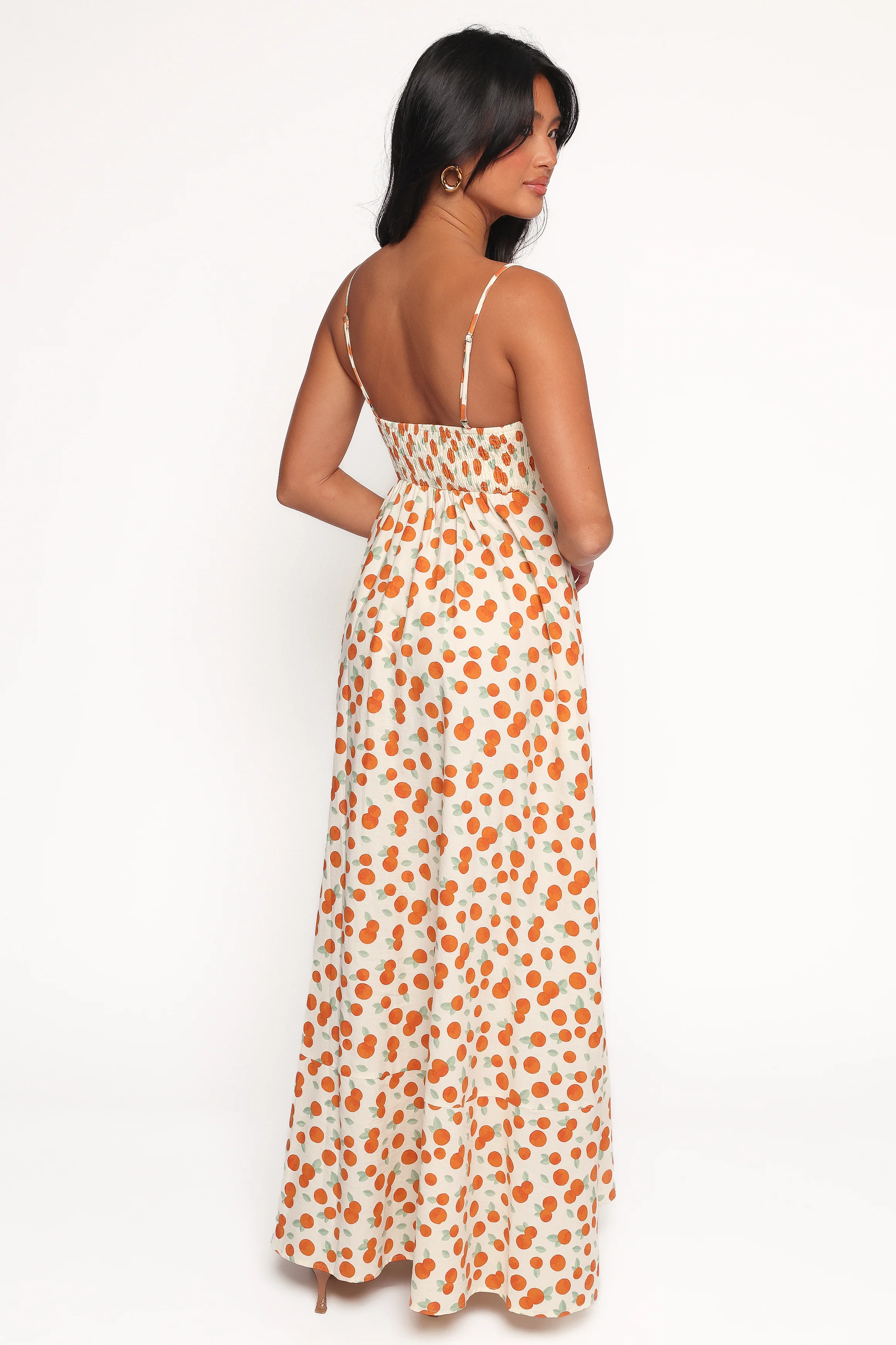 Leah Maxi Dress - Clementine Print
