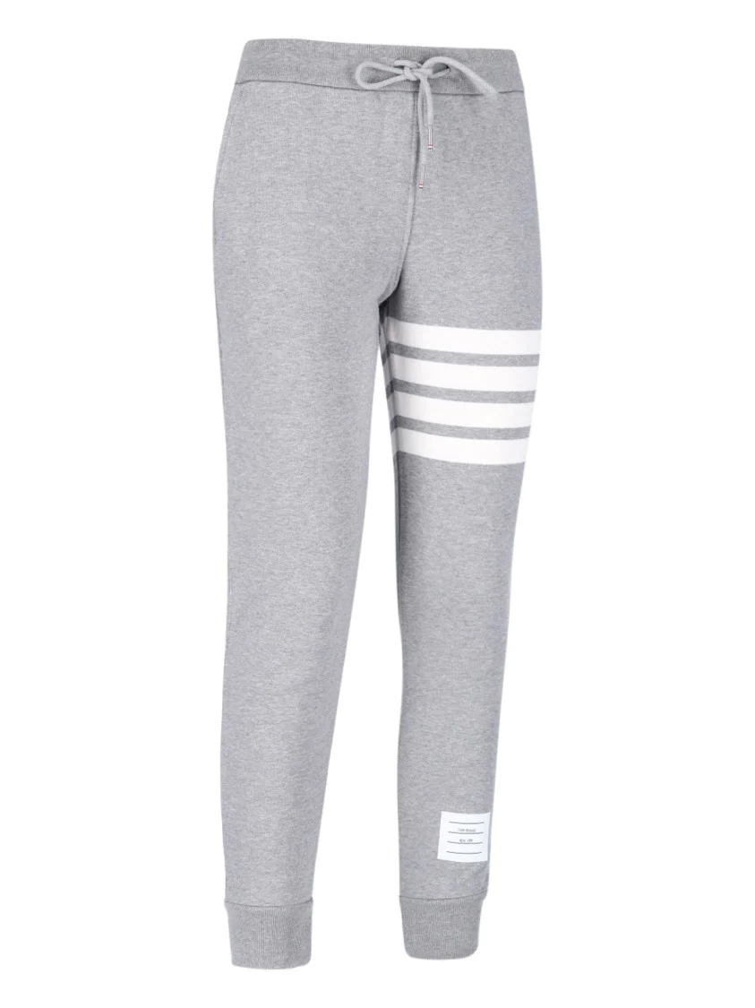 4-Bar Track Pants – Grey