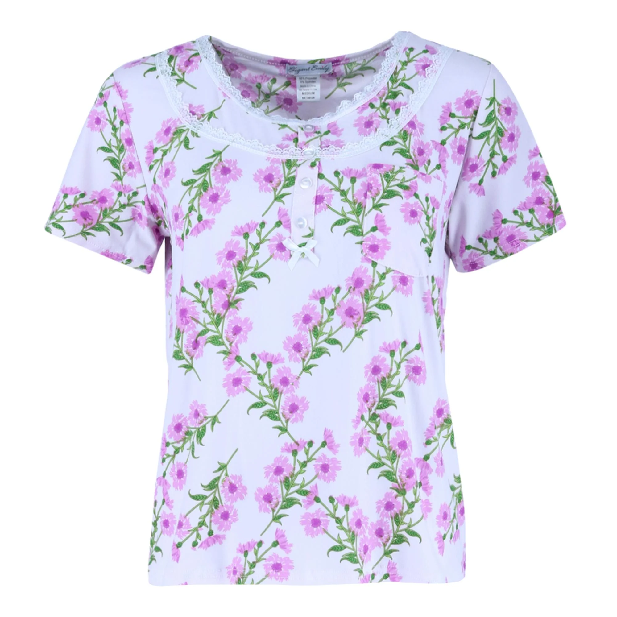 Women's Floral Capri Sleep Set