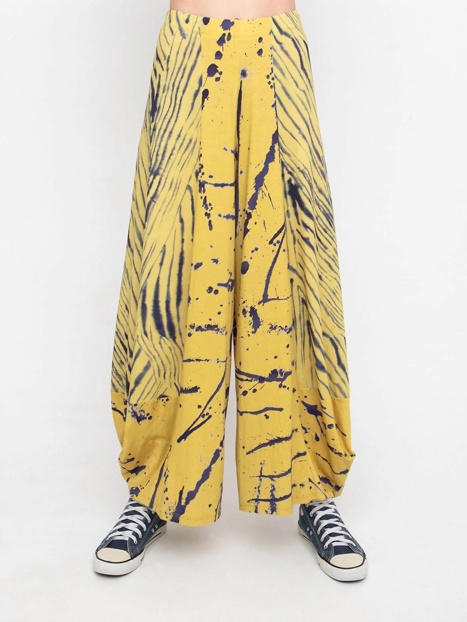 Sunday Patterned Trouser In Yellow