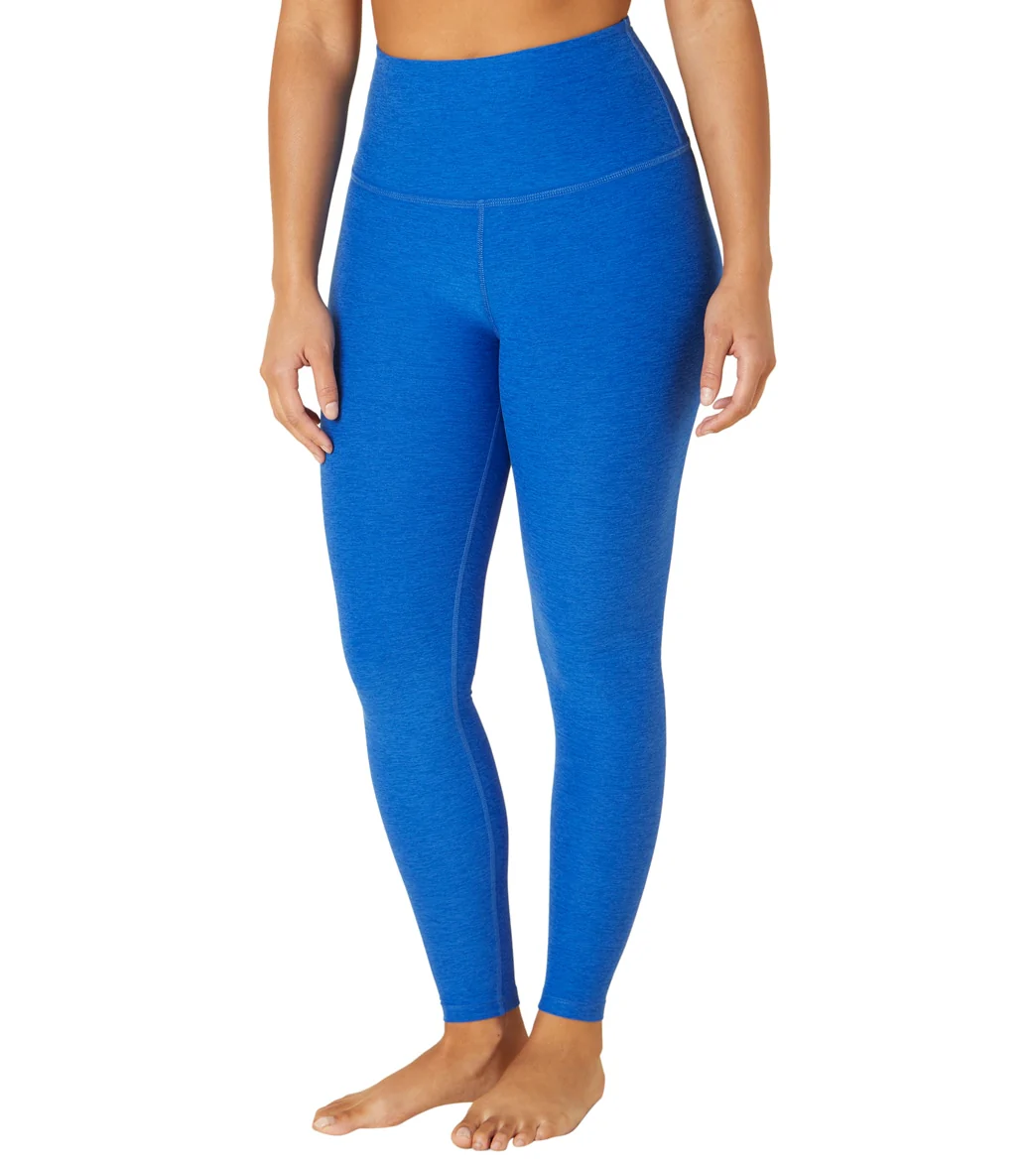 Beyond Yoga Spacedye High Waisted Caught In The Midi 7/8 Yoga Leggings Wayfinder Blue-Wave