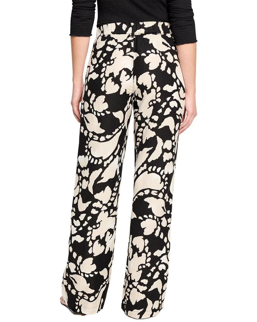 NIC+ZOE Evening Petal Linen-Blend Pant
